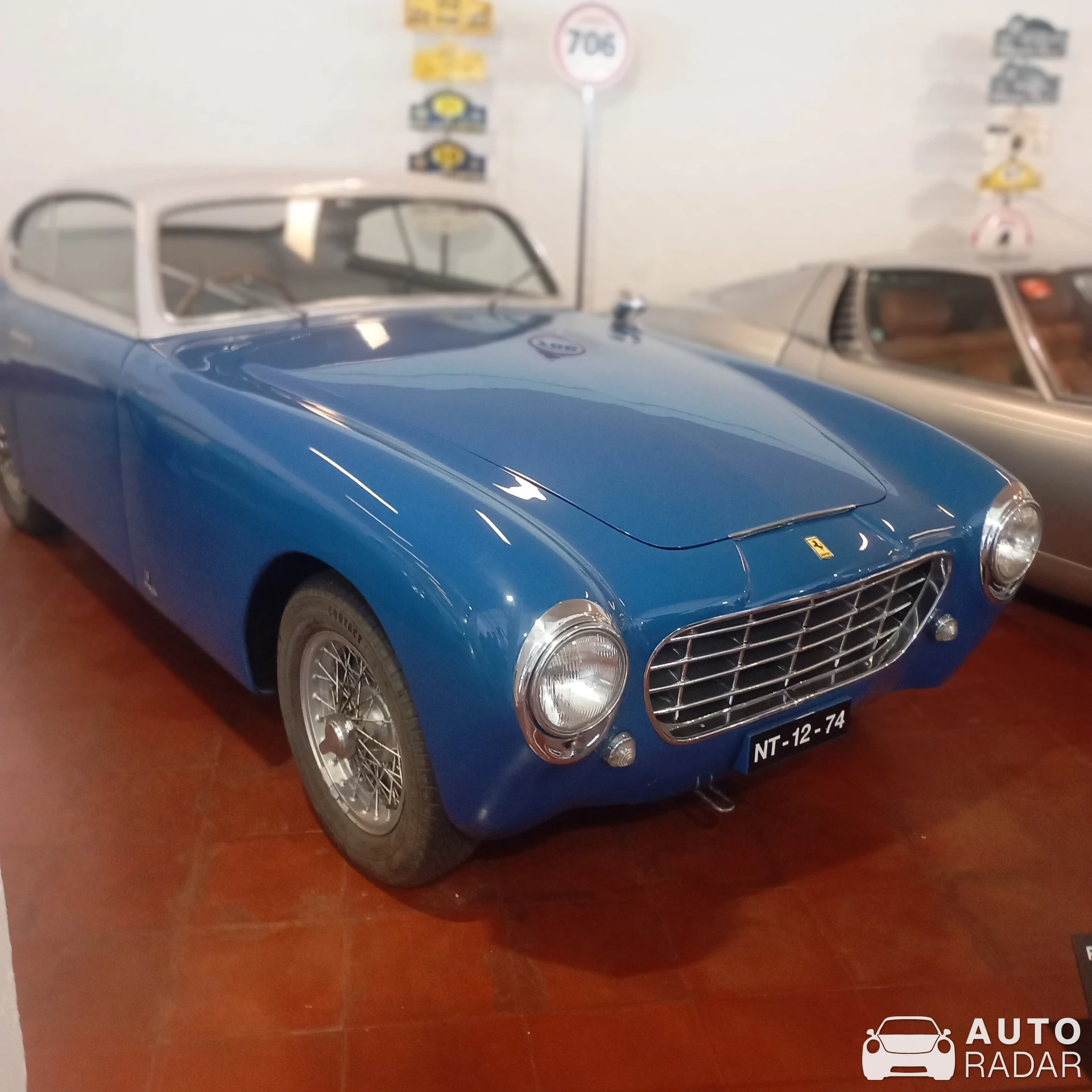 Ferrari 166 MM Inter Coupé Touring spotted in Caramulo