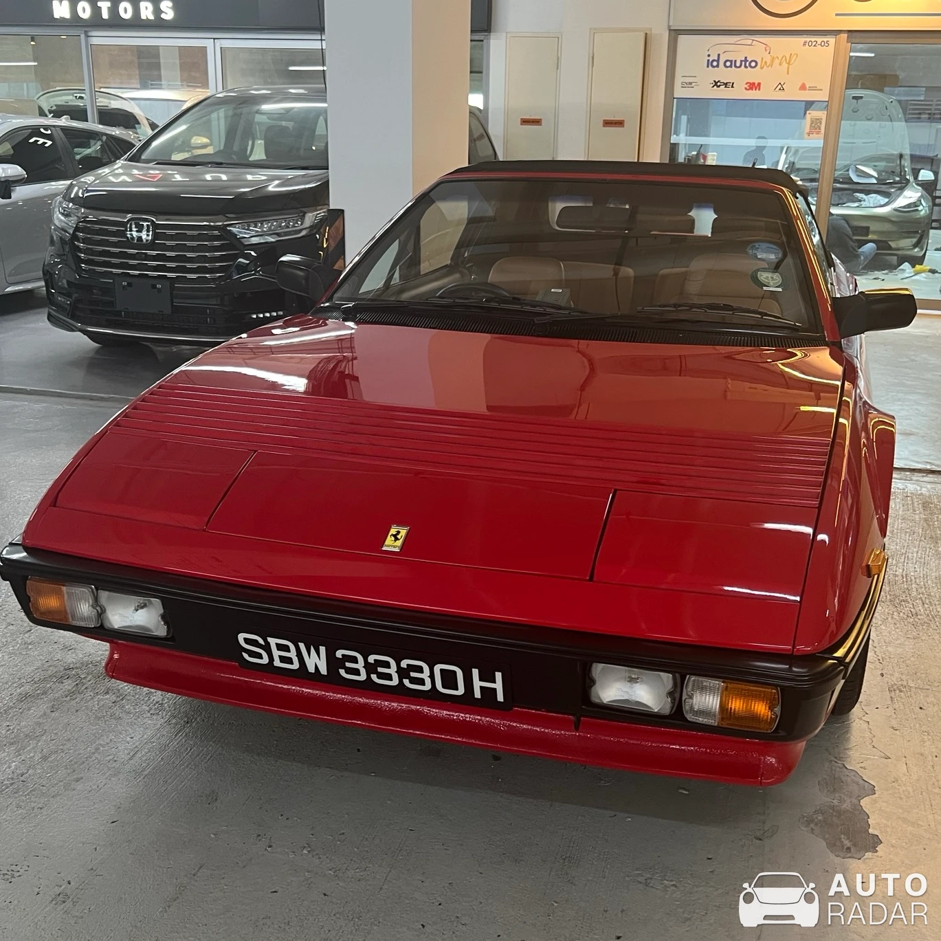 Ferrari Mondial Cabriolet spotted in Singapore