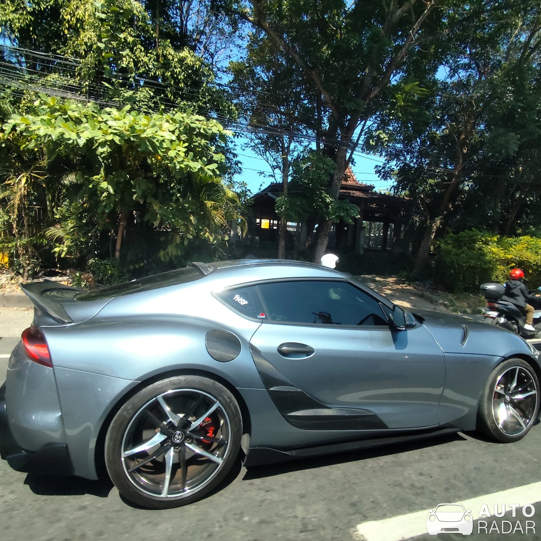 Toyota GR Supra A90 spotted in Bali, Indonesia