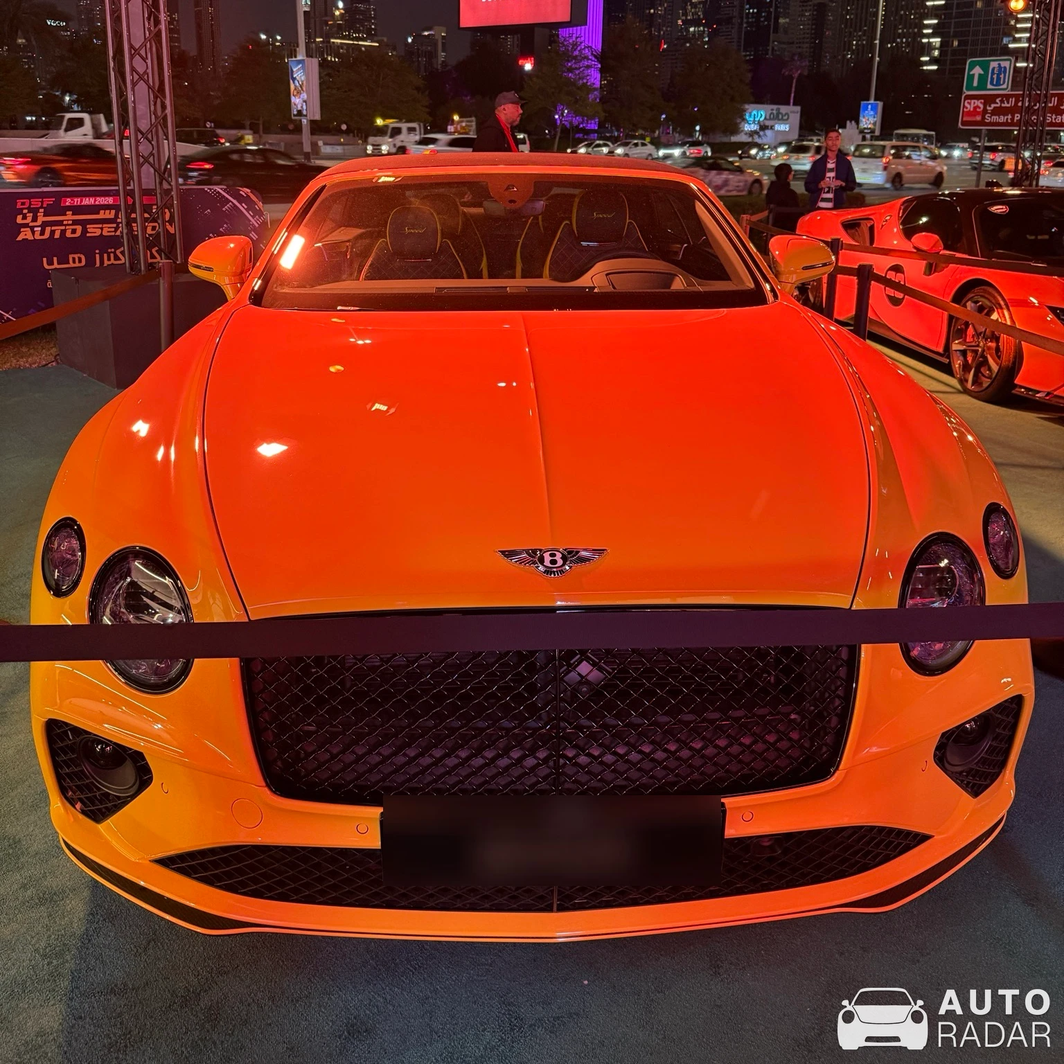 Bentley Continental GTC Speed spotted in Dubai, United Arab Emirates