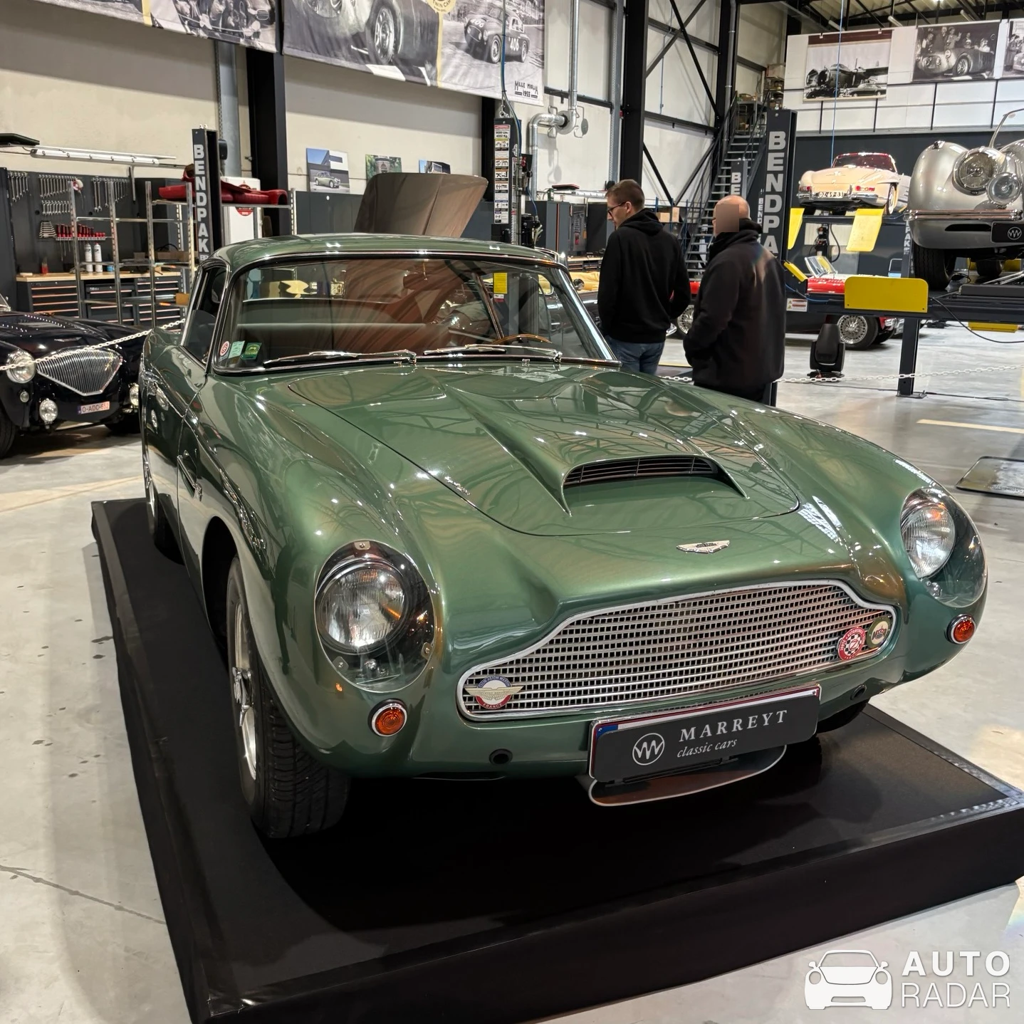 Aston Martin DB4 GT spotted in Ternat