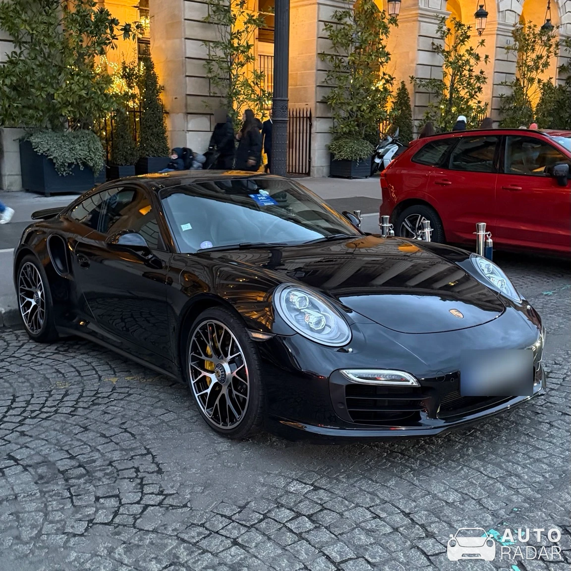 Porsche 991 Turbo S MkI spotted in Paris, France