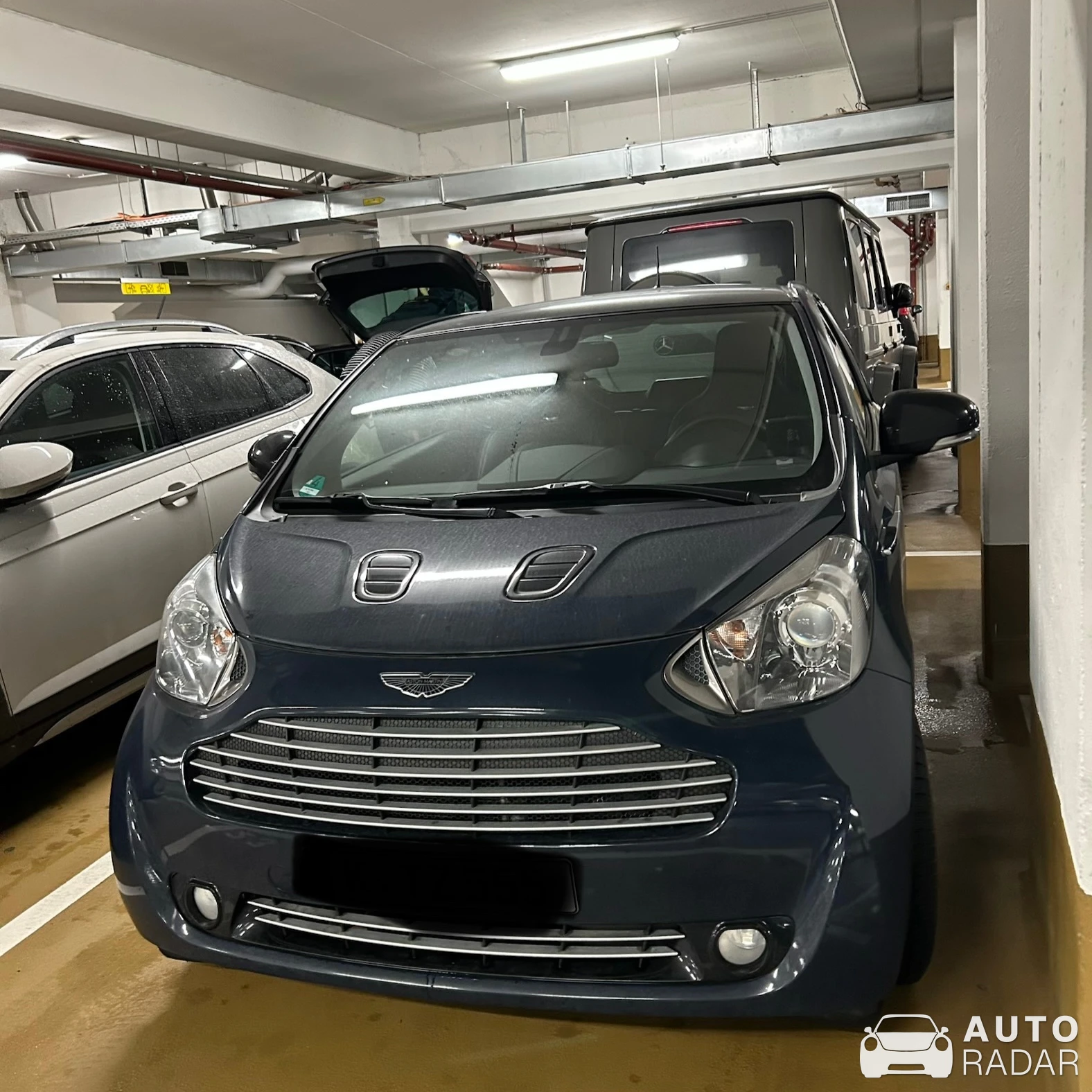 Aston Martin Cygnet spotted in Köln, Germany