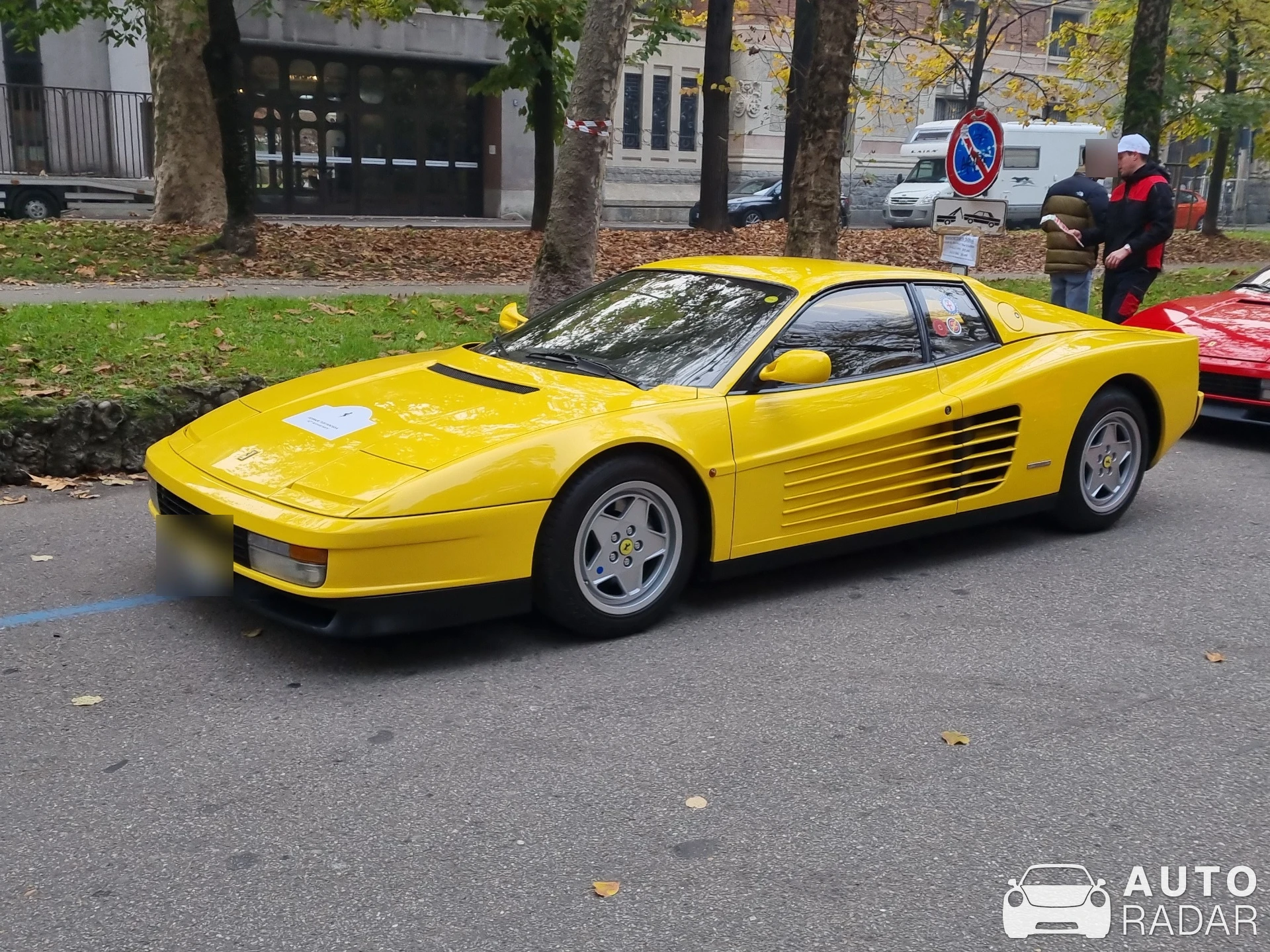 Ferrari Testarossa spotted in Milano, Italia