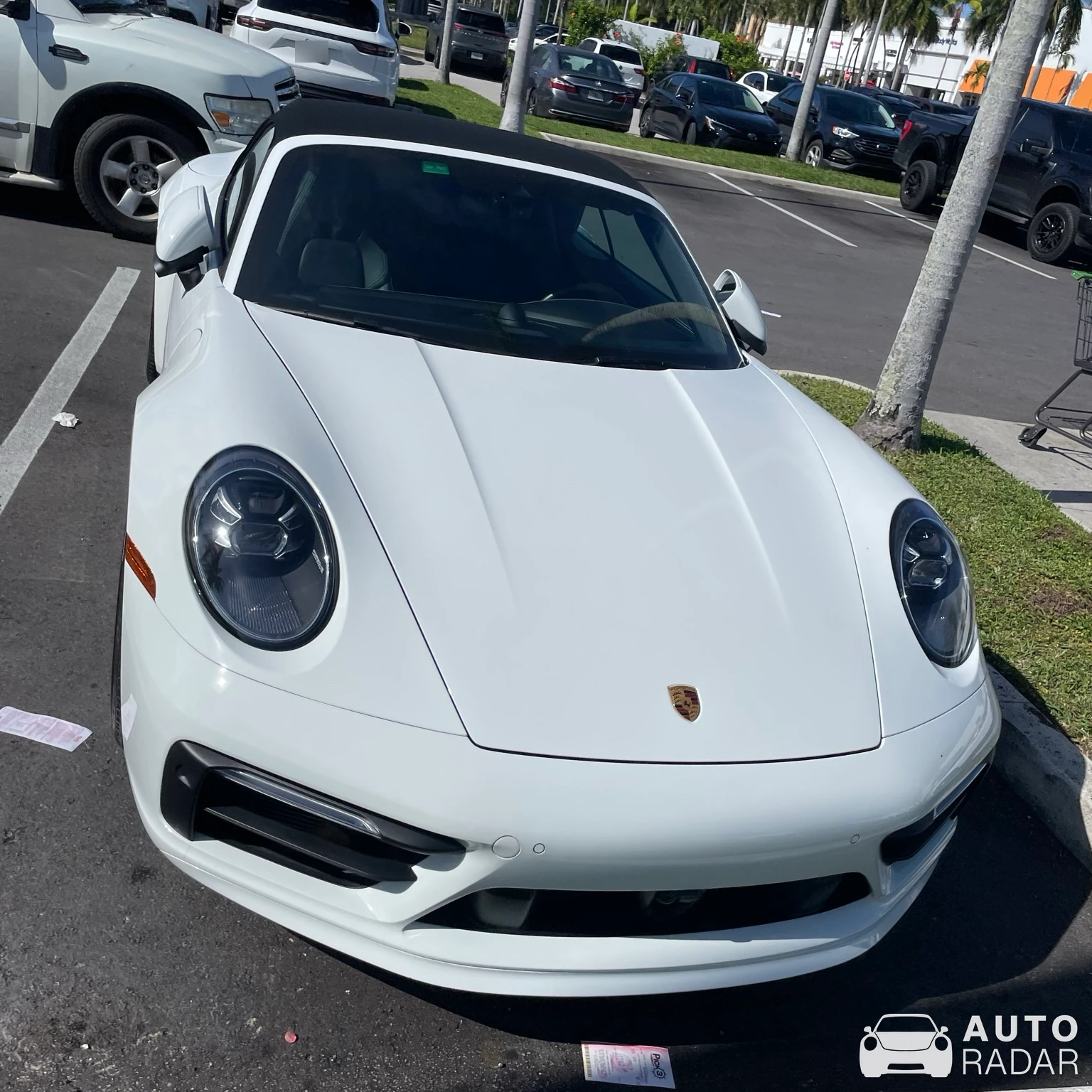 Porsche 992 Carrera Cabriolet MkI spotted in Delray Beach