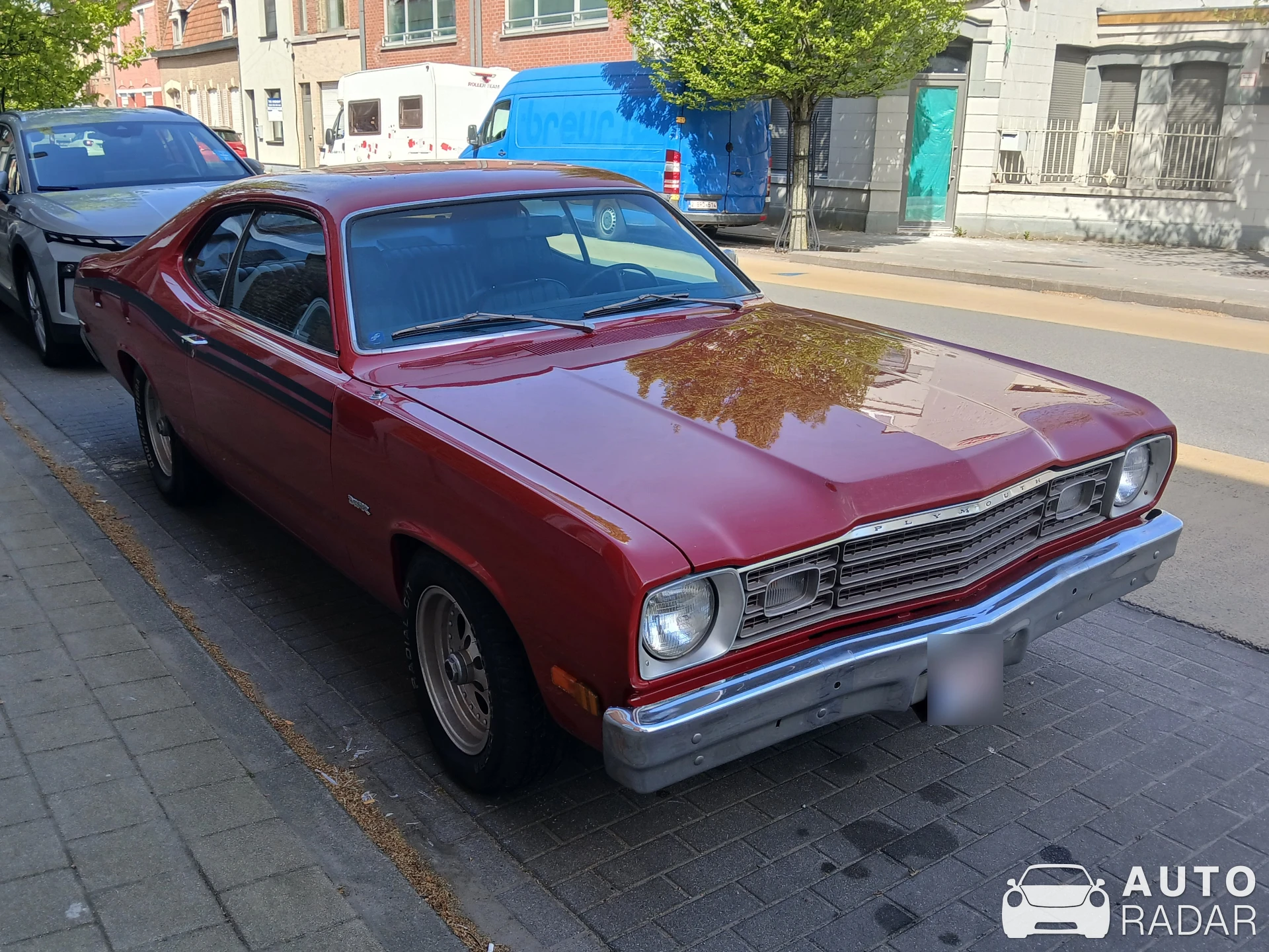 Plymouth Duster spotted in Menen
