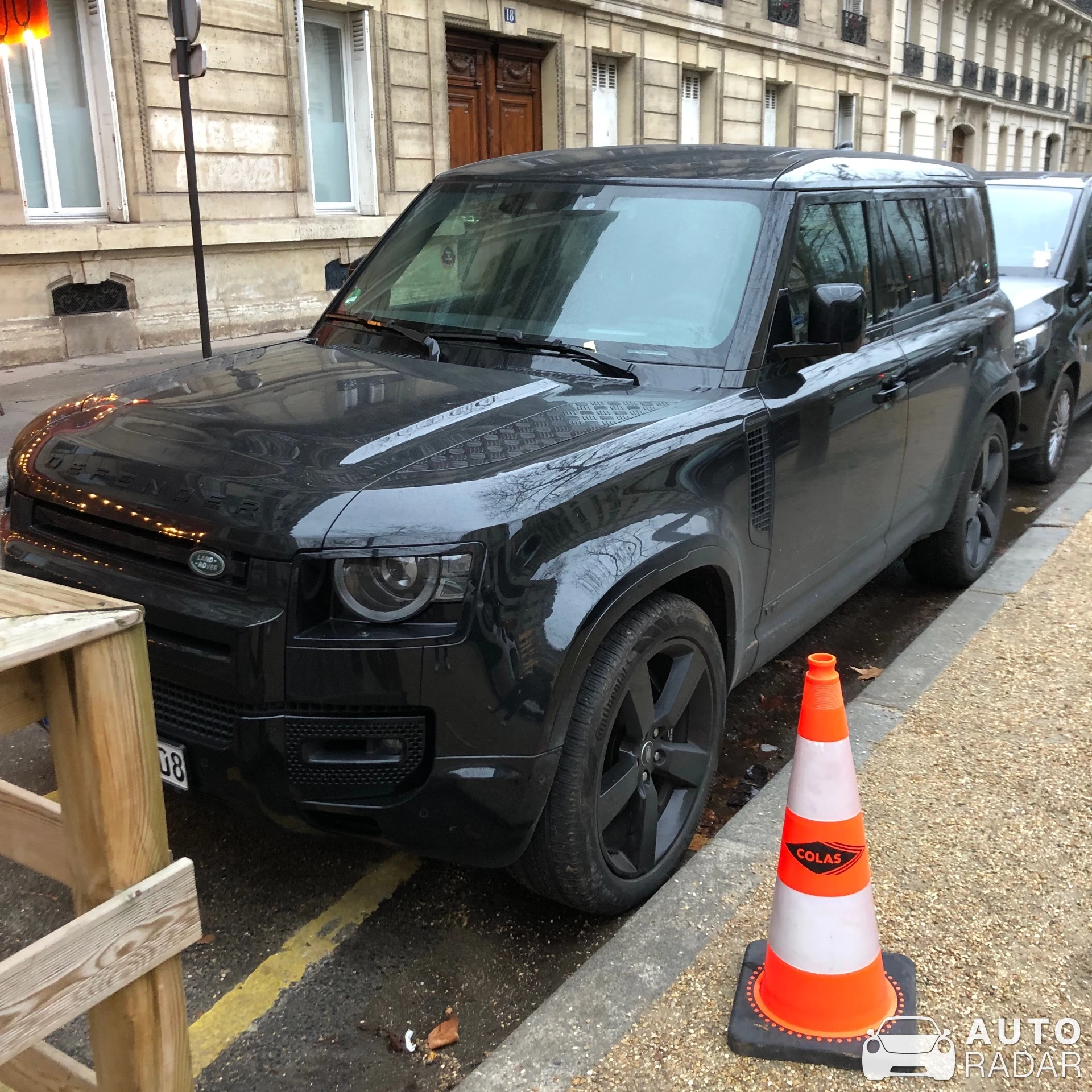 Land Rover Defender spotted in Paris, France