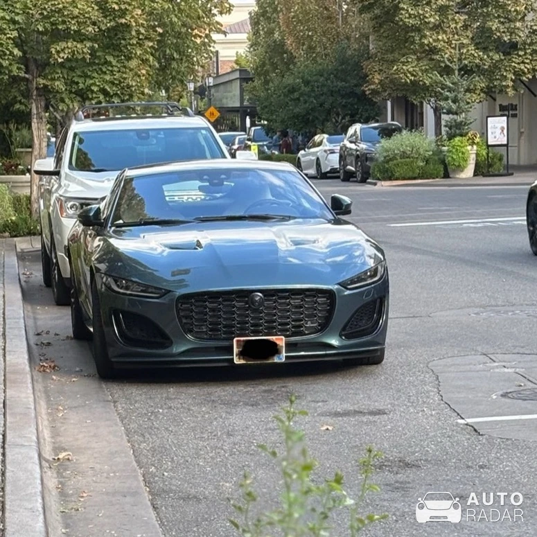 Jaguar F-Type P450 75 Convertible spotted in Meridian
