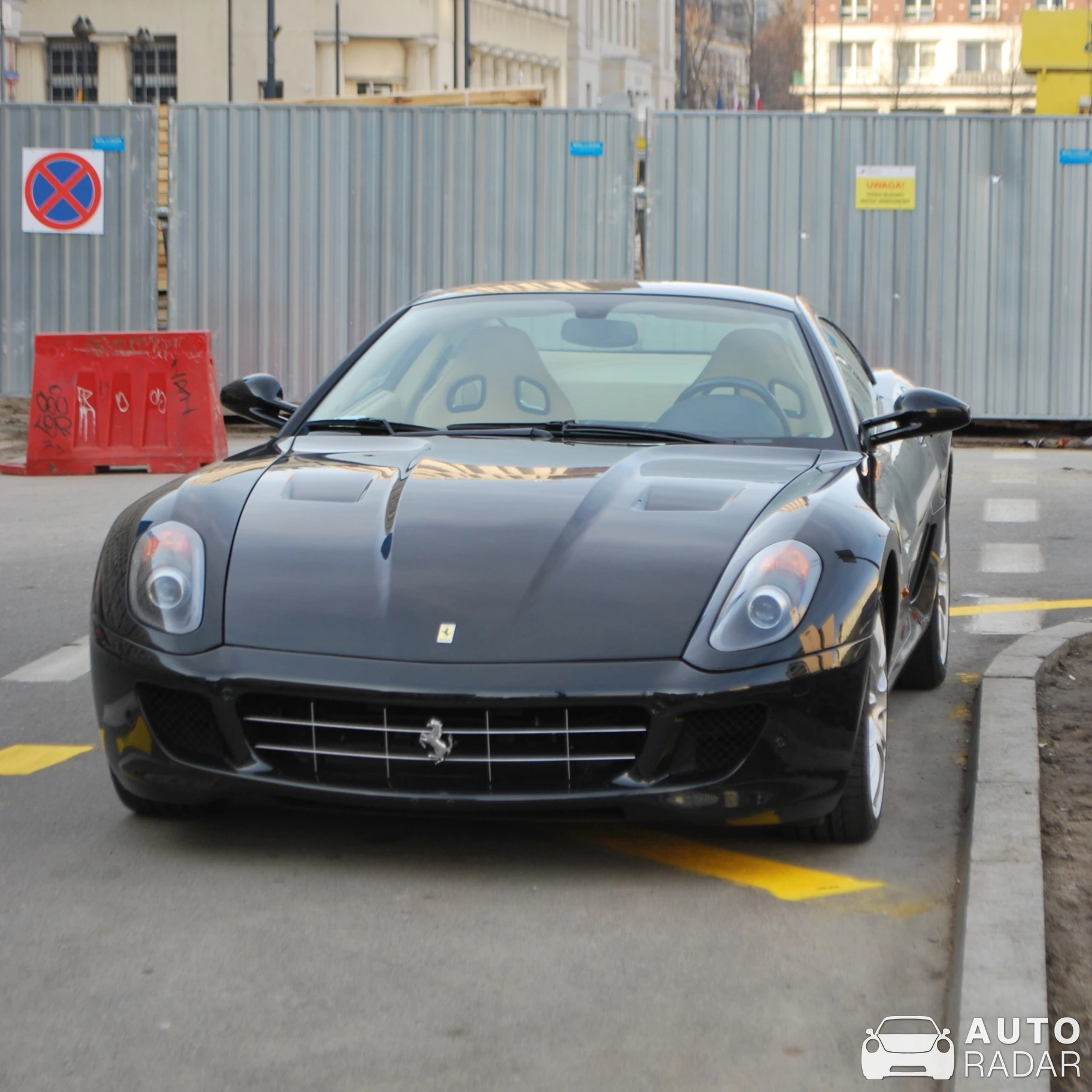 Ferrari 599 GTB Fiorano spotted in Warszawa, Poland