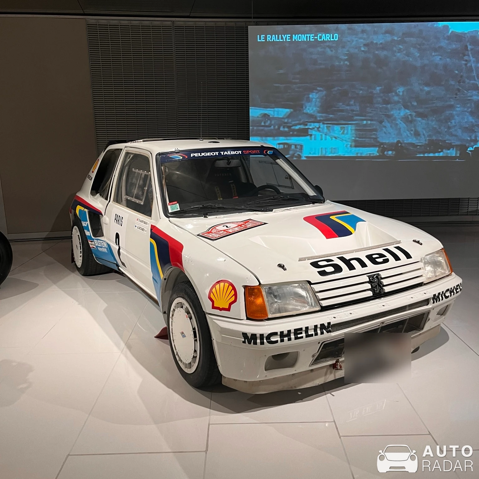Peugeot 205 T16 Group B spotted in Monaco
