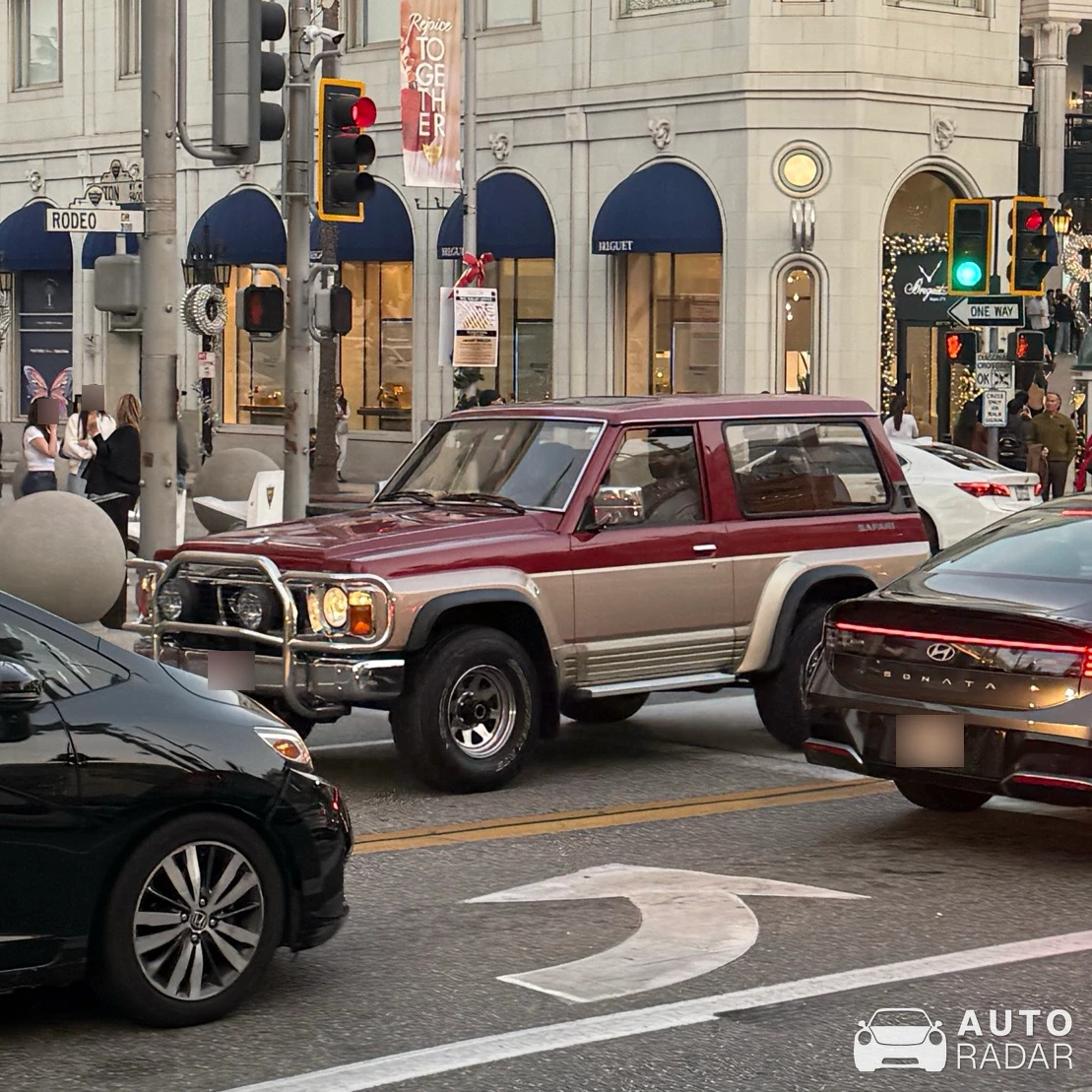 Nissan Patrol Super Safari spotted in Beverly Hills, United States