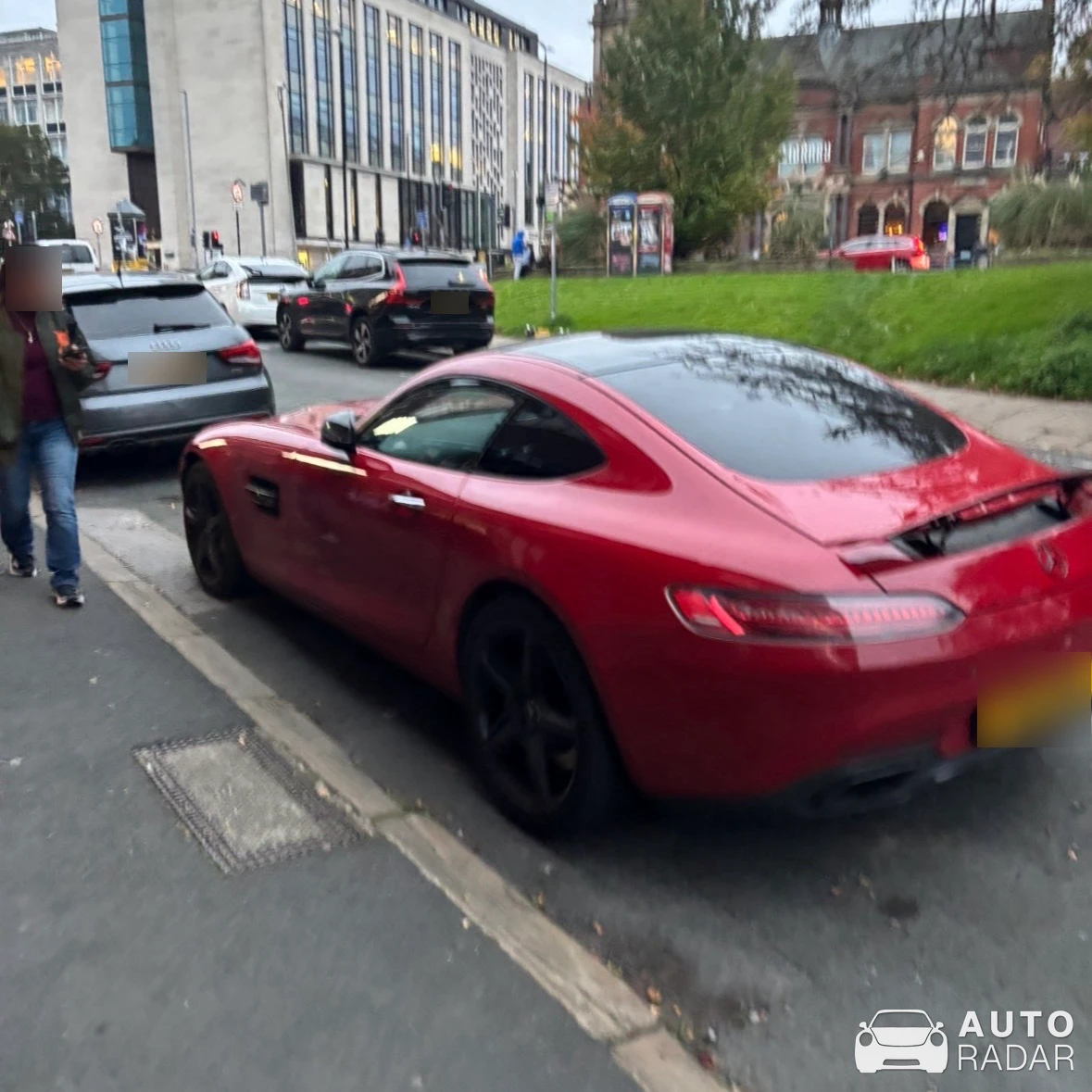 Mercedes-AMG GT C190 spotted in Woodhouse, United Kingdom