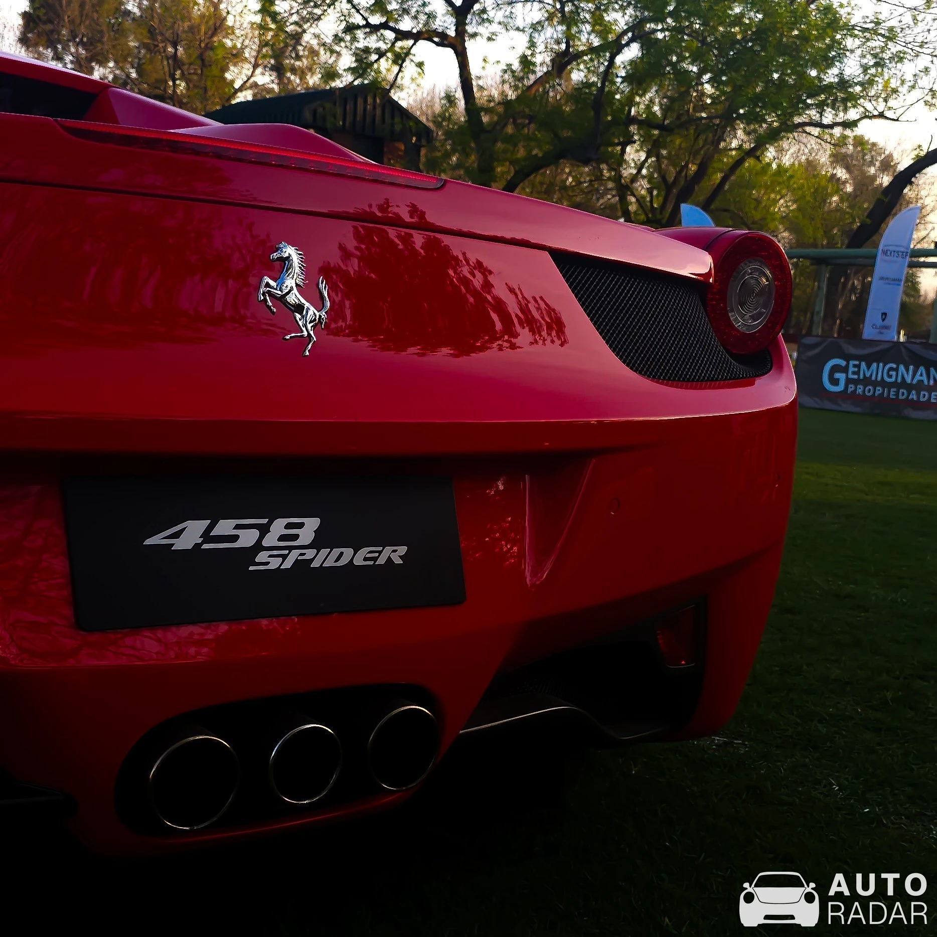 Ferrari 458 Spider spotted in Del Viso, Argentina