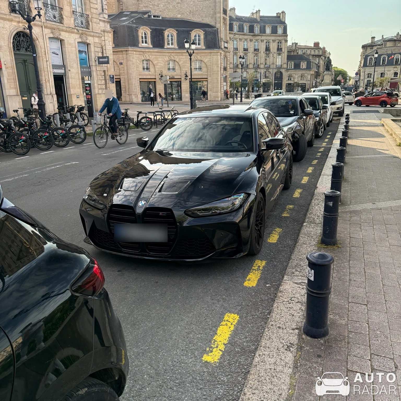 BMW M3 G80 Sedan Competition spotted in Bordeaux, France