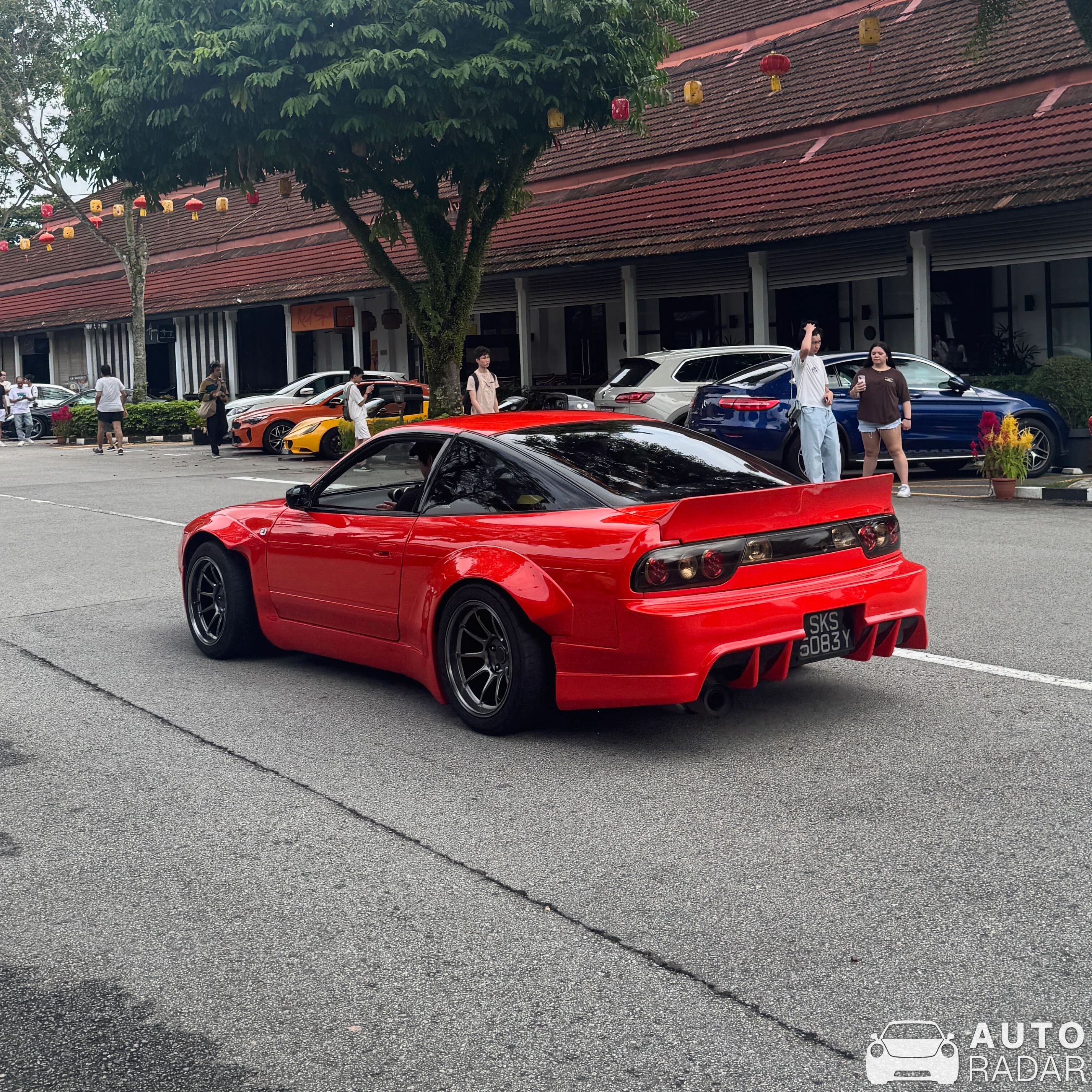 Nissan 180SX Rocket Bunny spotted in Singapore