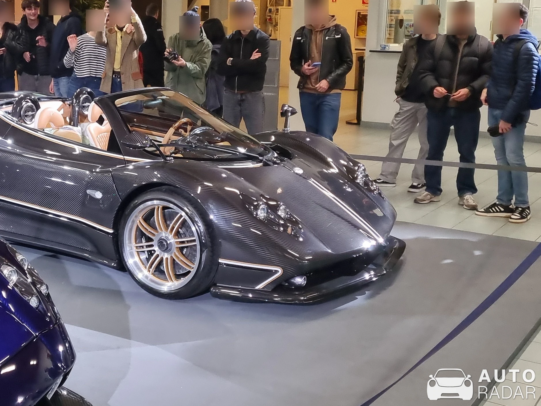 Pagani Zonda F spotted in Milano