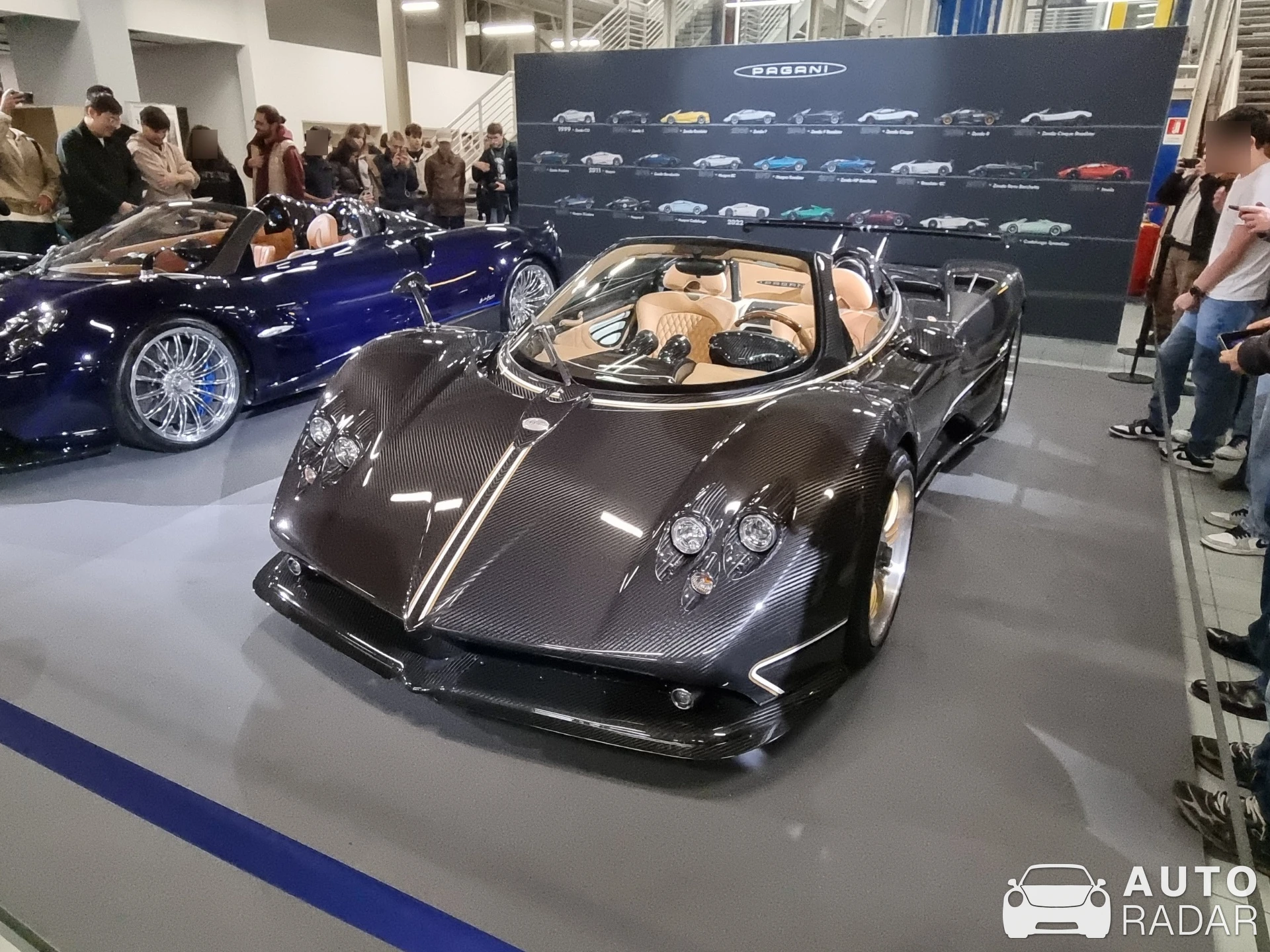 Pagani Zonda F spotted in Milano, Italy