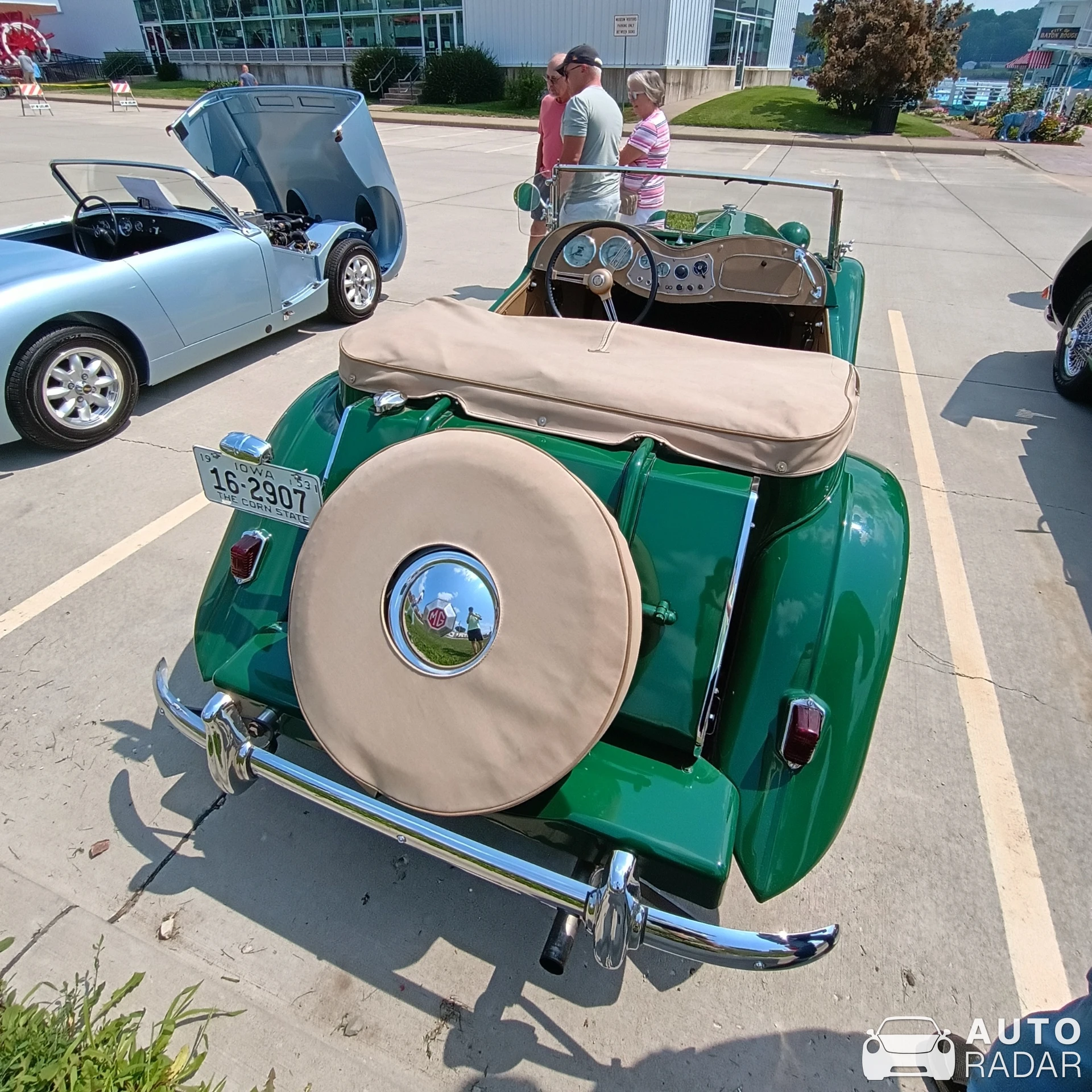 MG TD spotted in LeClaire