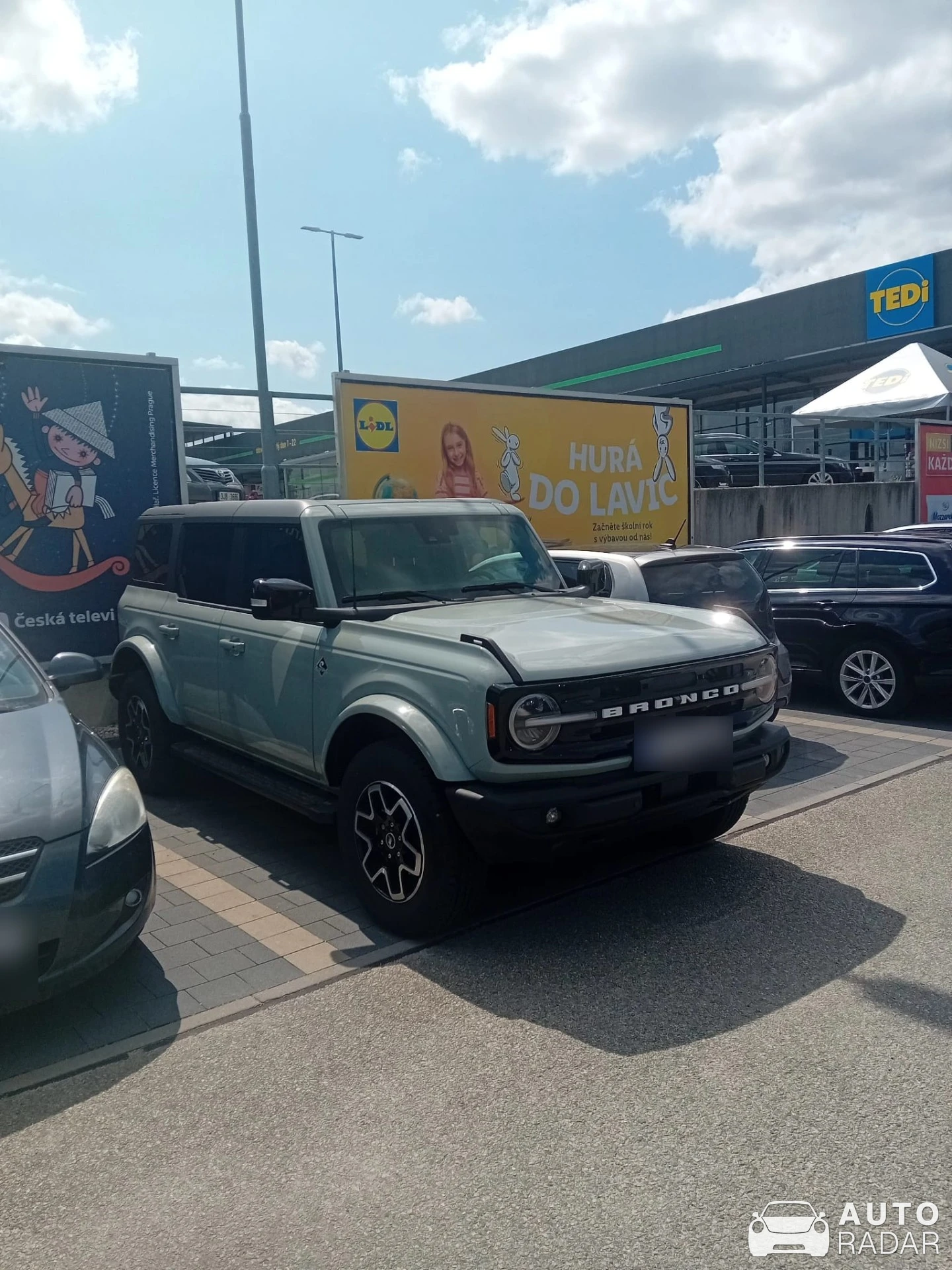 Ford Bronco Wildtrak spotted in Třebíč