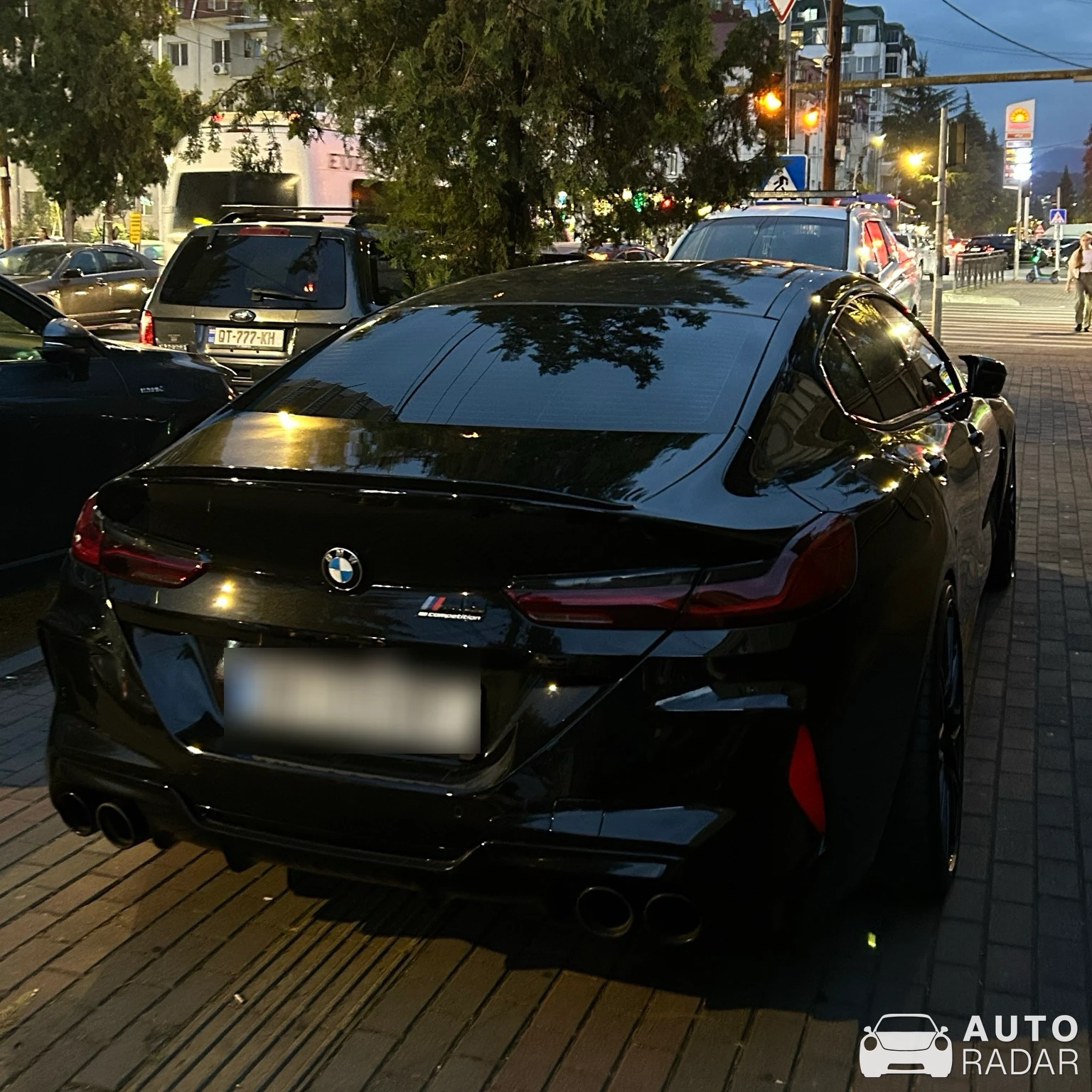BMW M8 F93 Gran Coupé Competition spotted in Batumi