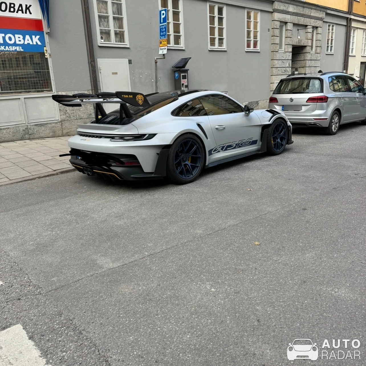 Porsche 992 GT3 RS MkI spotted in Stockholm, Sweden