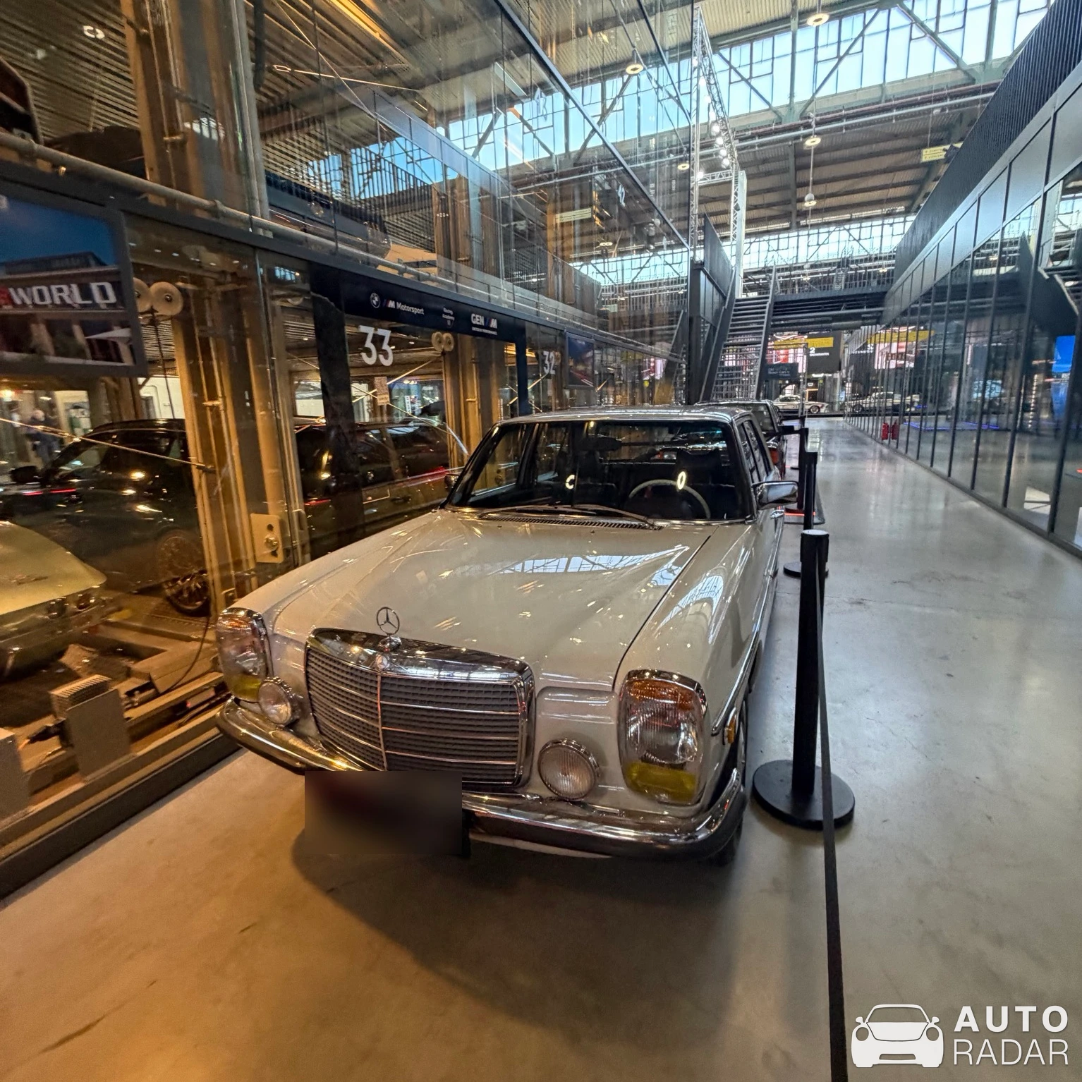 Mercedes-Benz W114/W115 Sedan spotted in München, Germany