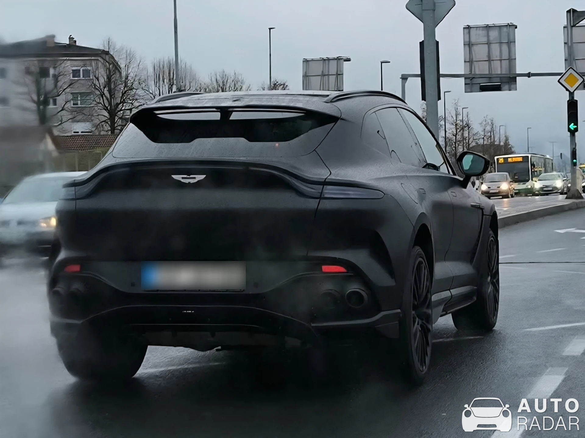 Aston Martin DBX707 spotted in Ljubljana, Slovenia