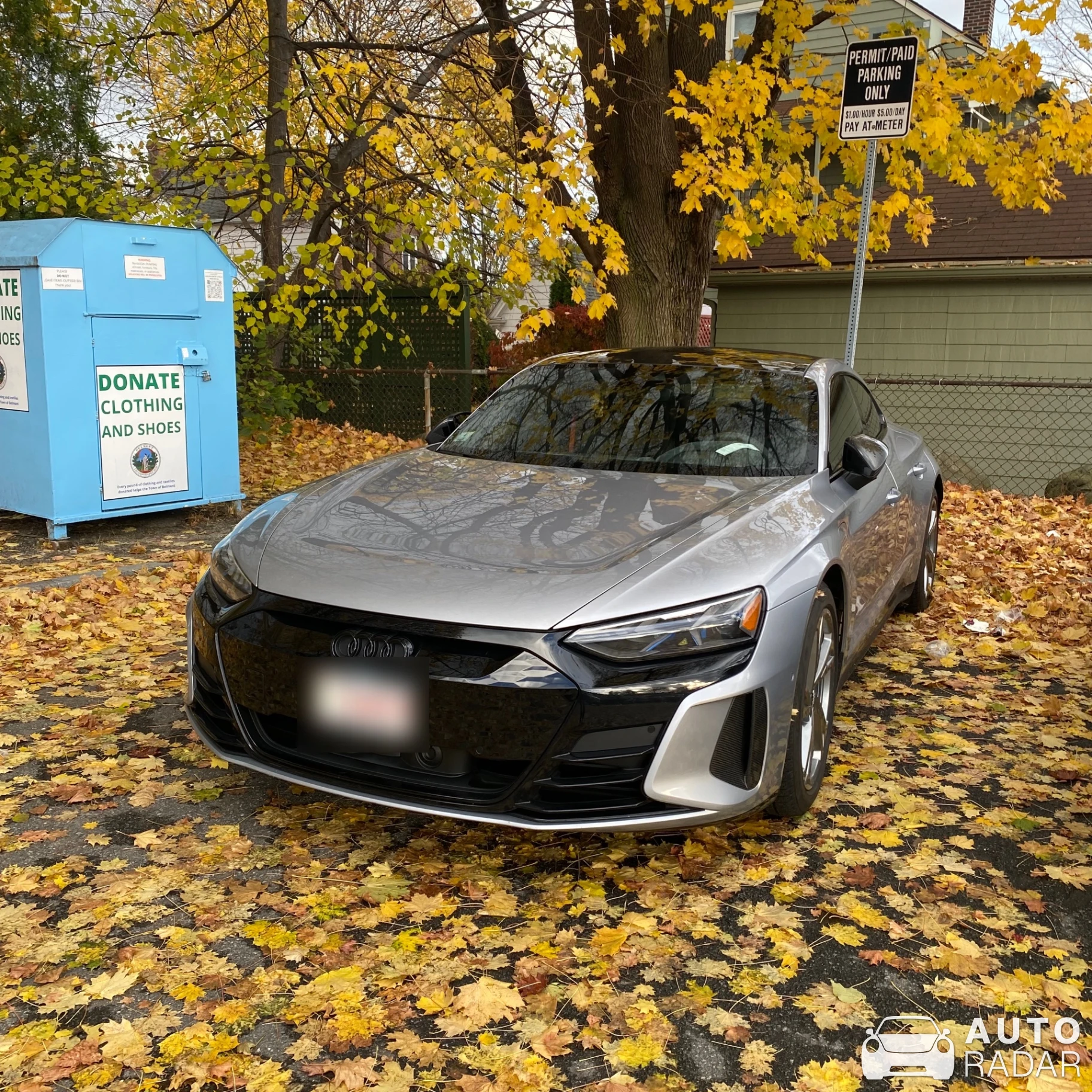 Audi E-Tron GT spotted in Belmont, United States
