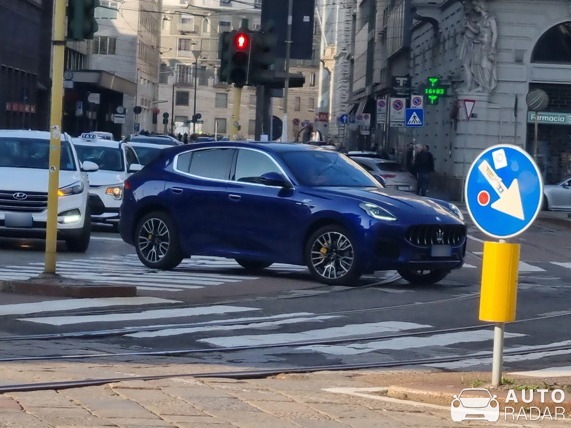 Maserati Grecale GT spotted in Milano, Italy