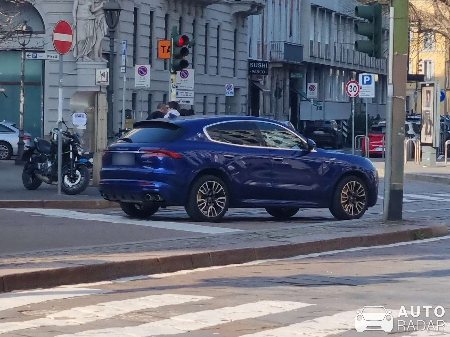 Maserati Grecale GT spotted in Milano