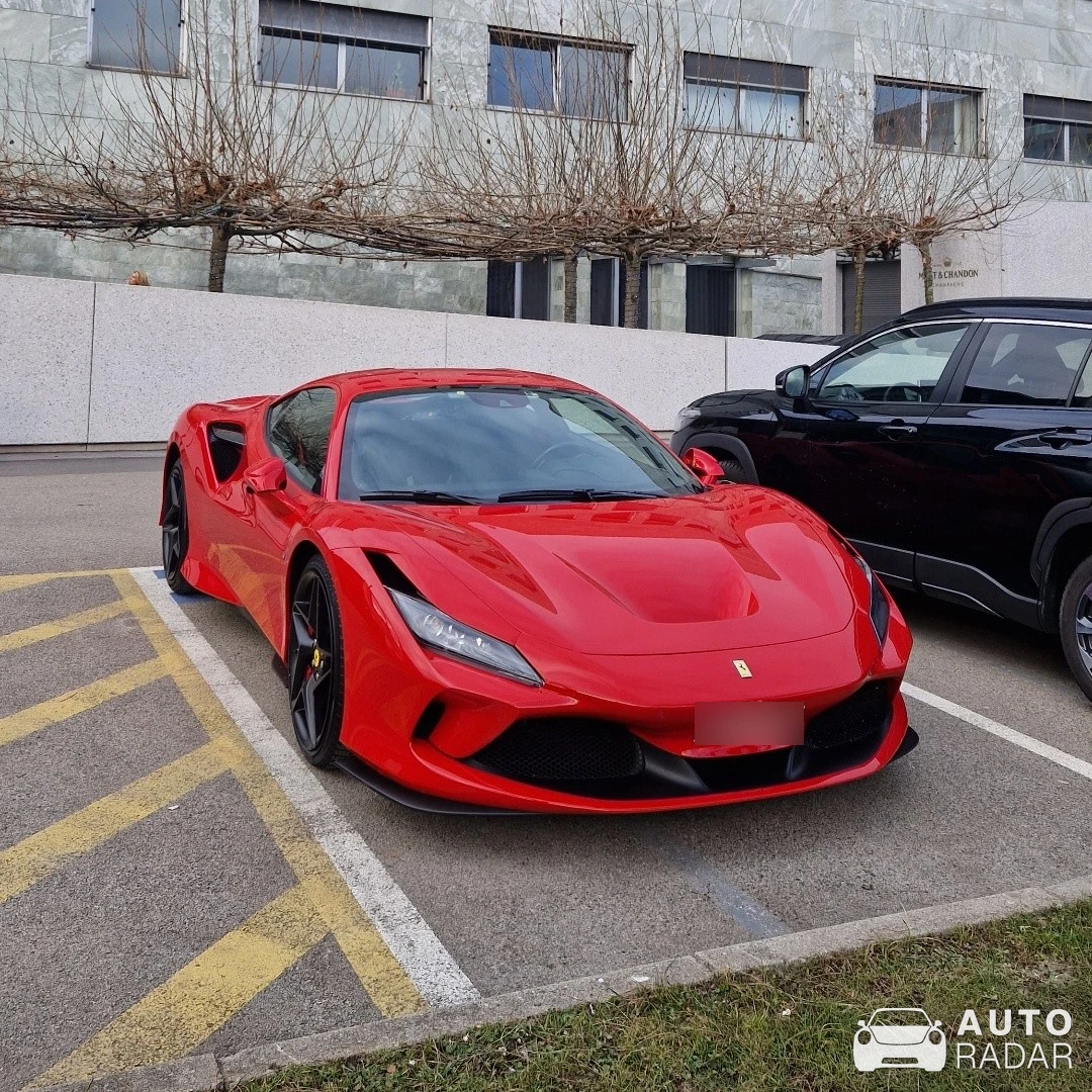 Ferrari F8 Tributo spotted in Ljubljana, Slovenia