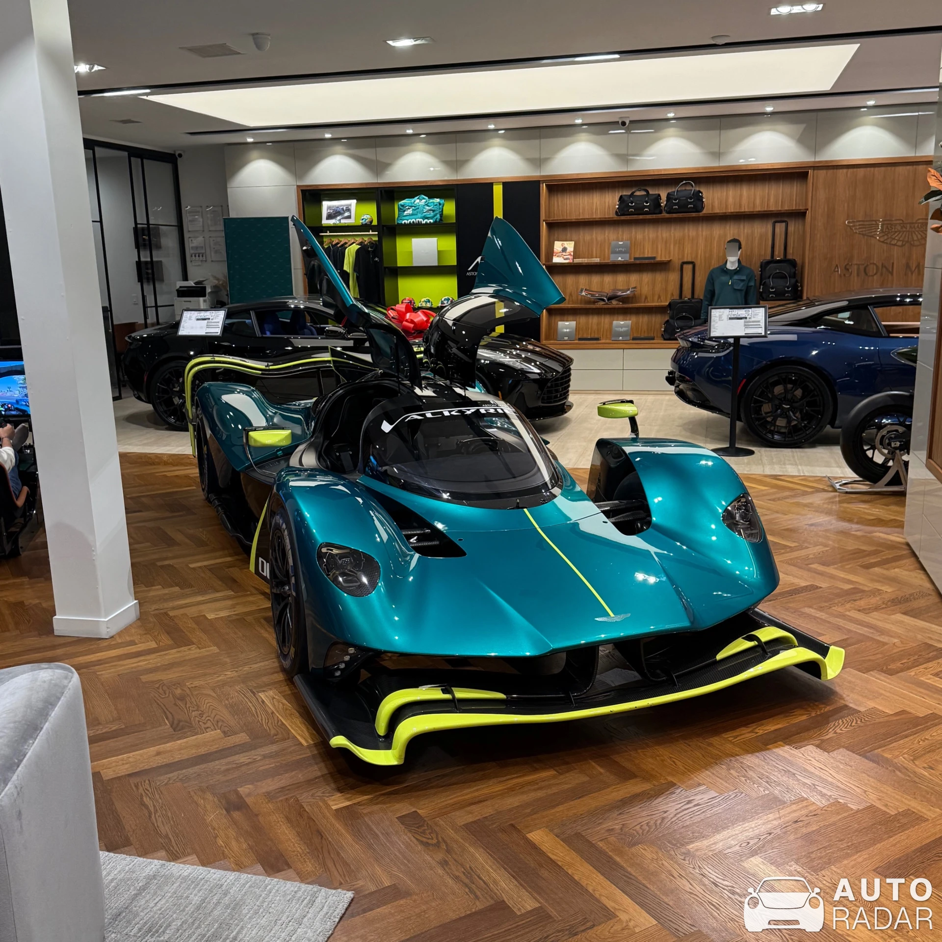 Aston Martin Valkyrie AMR PRO spotted in Beverly Hills, United States