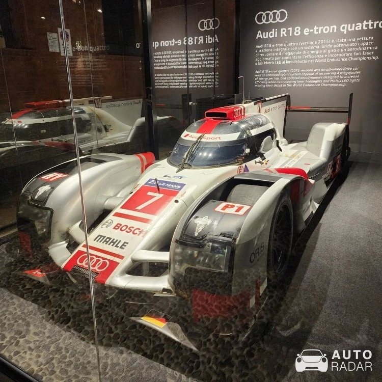 Audi R18 spotted in Milano