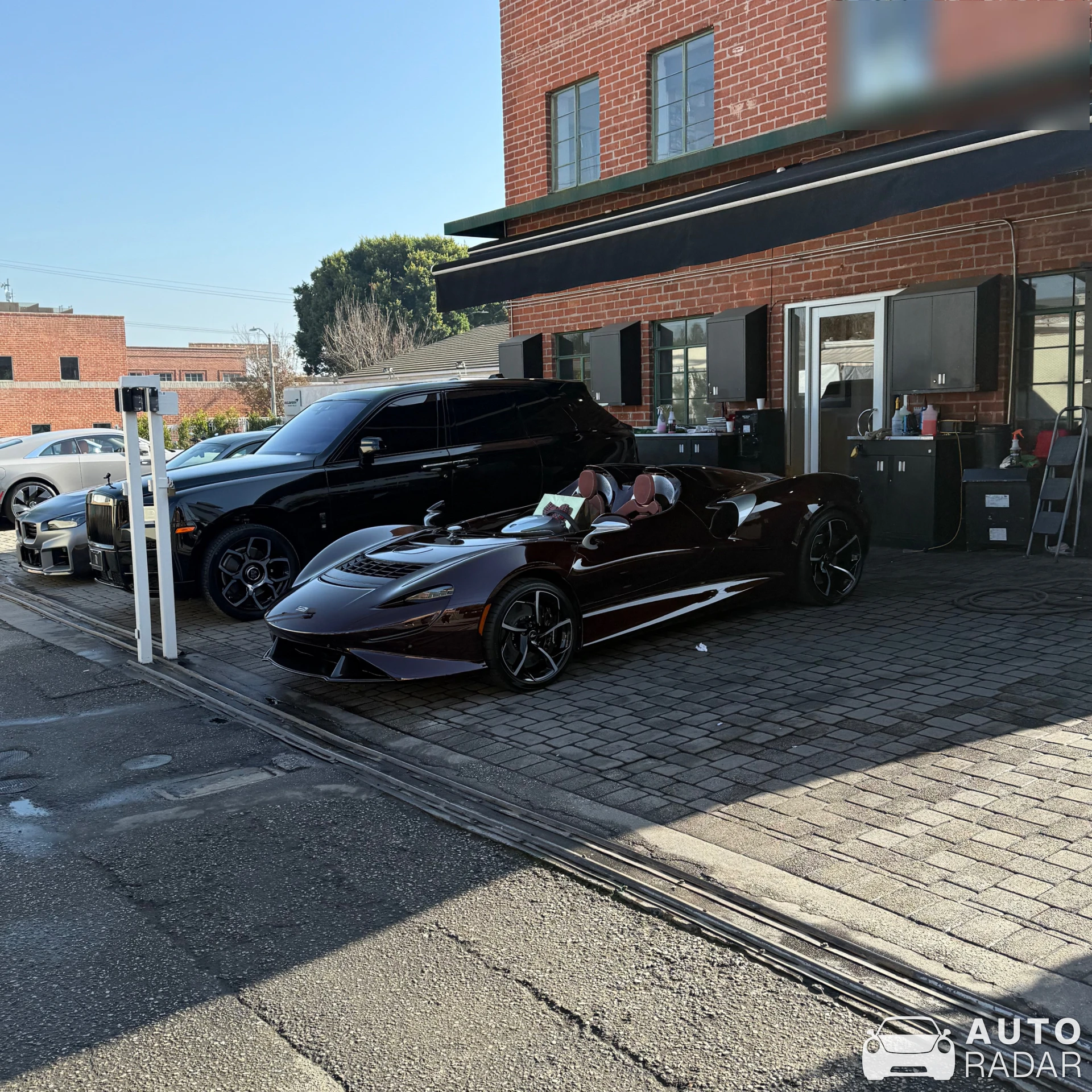 McLaren Elva spotted in Beverly Hills, United States