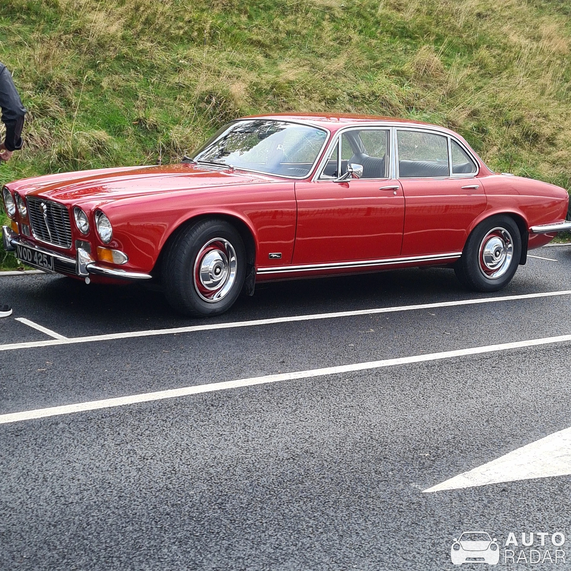 Jaguar XJ spotted in Rhos on Sea, United Kingdom