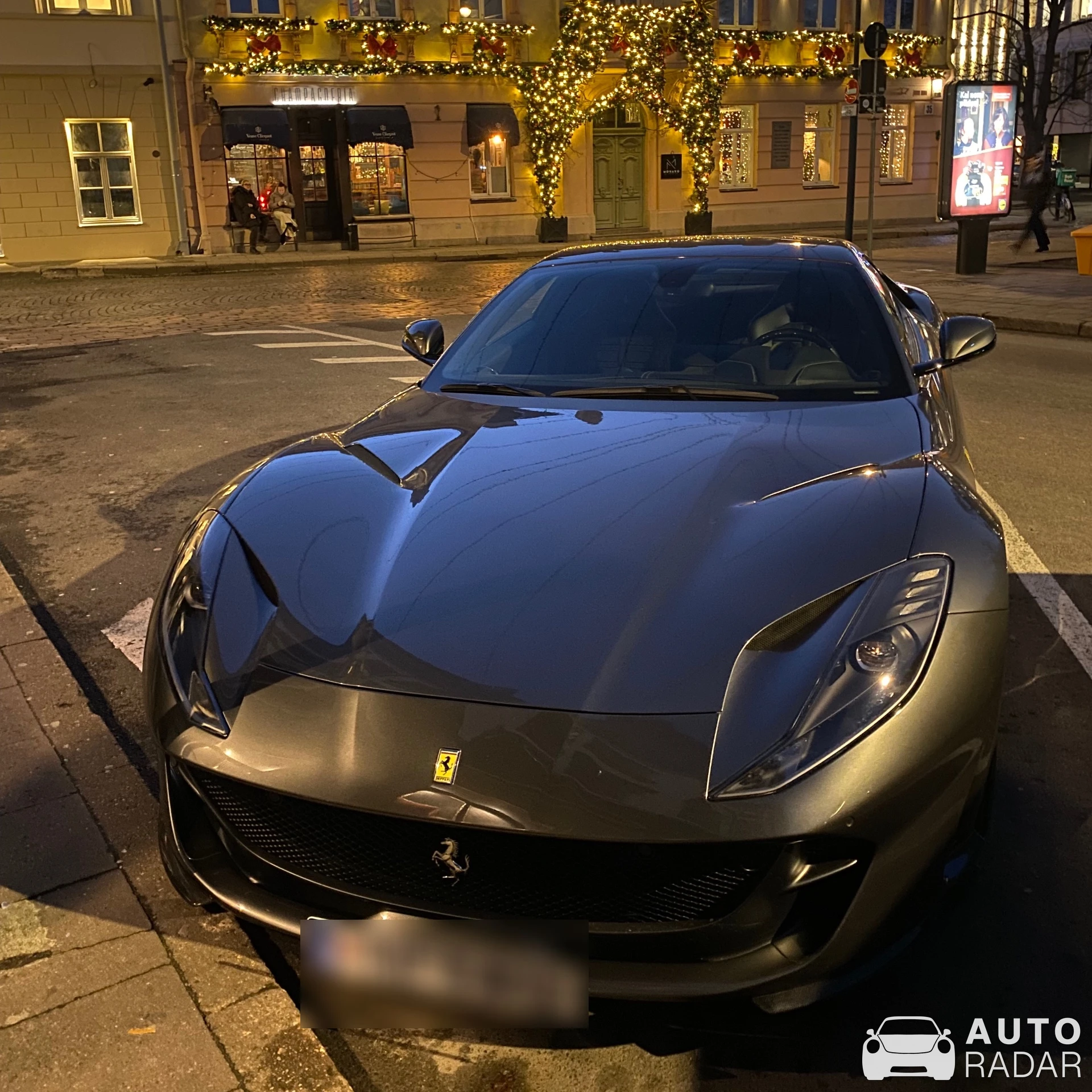 Ferrari 812 GTS spotted in Vilnius, Lithuania
