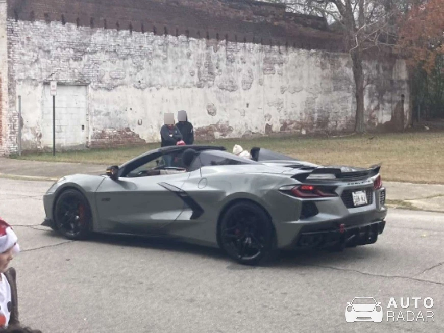 Chevrolet Corvette C8 Stingray Convertible spotted in Columbus, United States