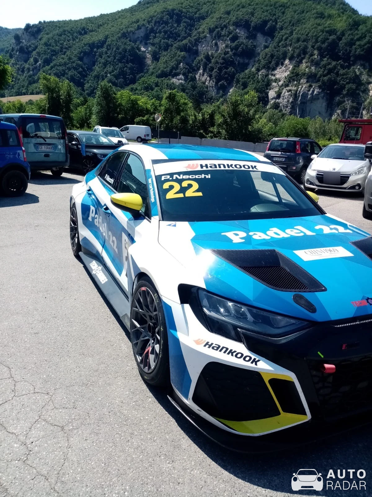 Audi RS3 Sedan LMS spotted