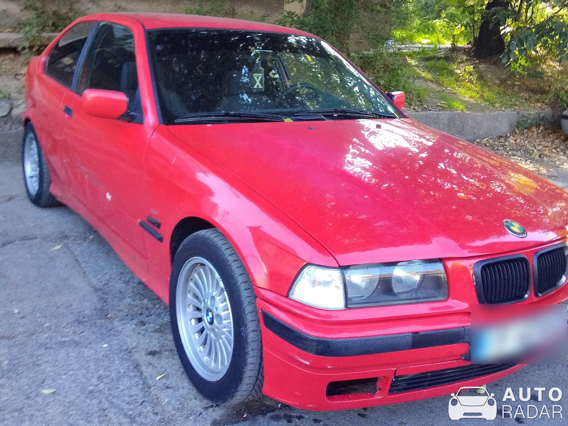 BMW 3 Series E36 spotted in Русе, България