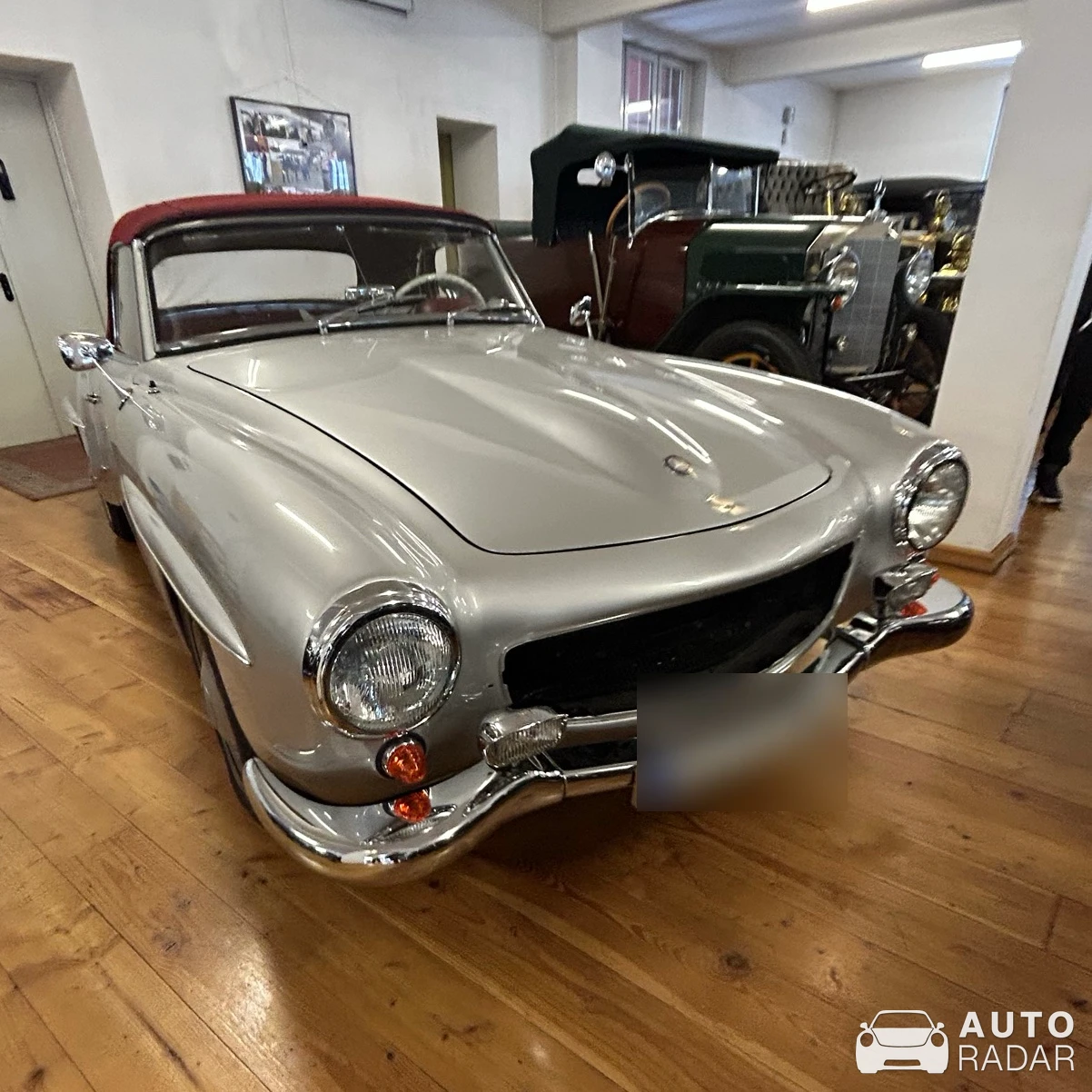 Mercedes-Benz 190 SL spotted in Zwönitz, Deutschland