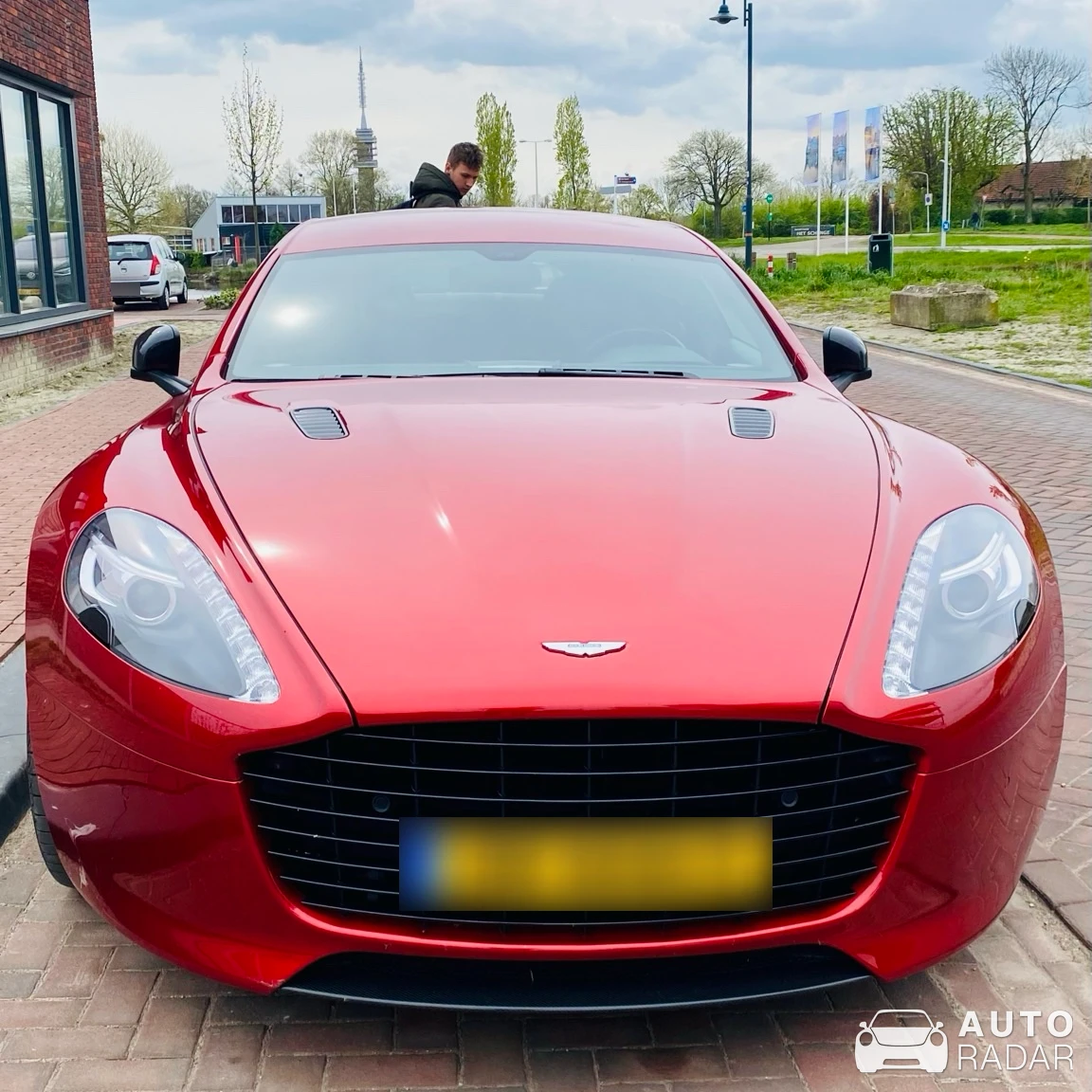 Aston Martin Rapide S spotted in Goes
