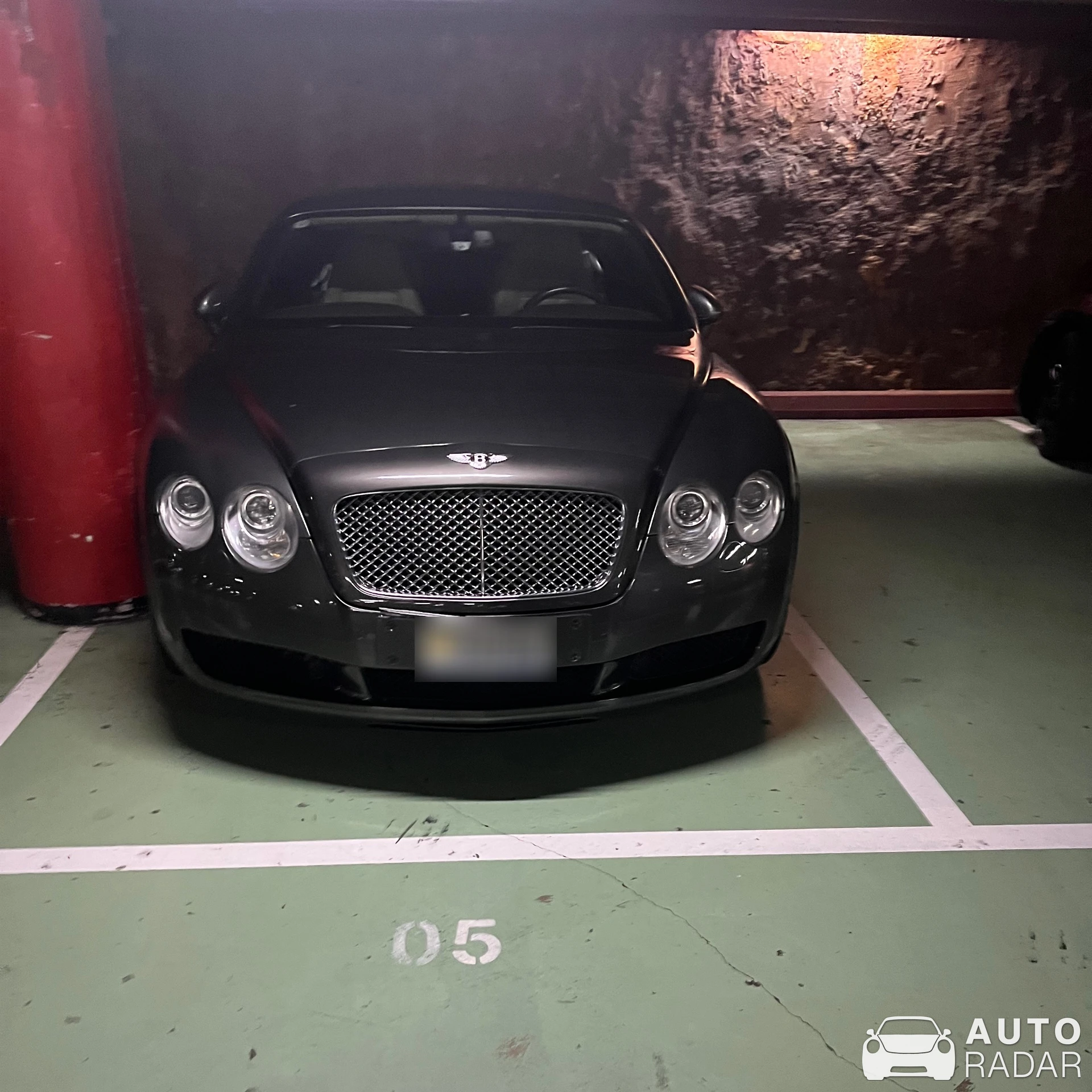 Bentley Continental GT spotted in Barcelona, Spain