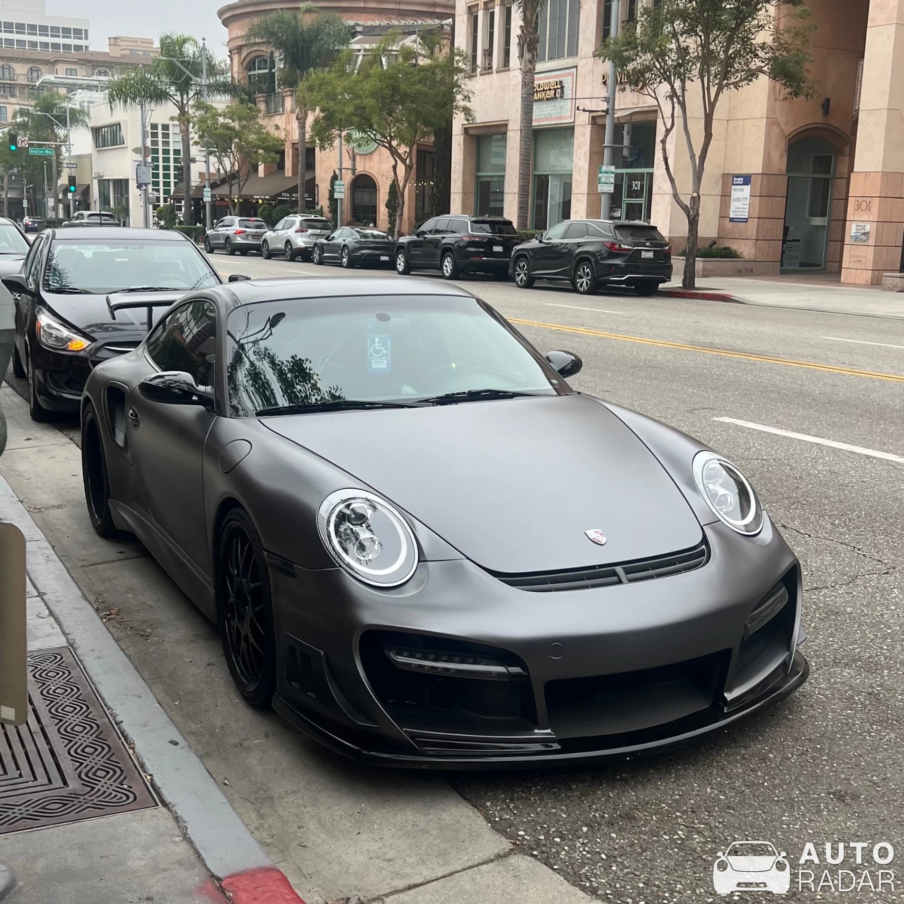 Porsche 997 Turbo spotted in Beverly Hills, United States