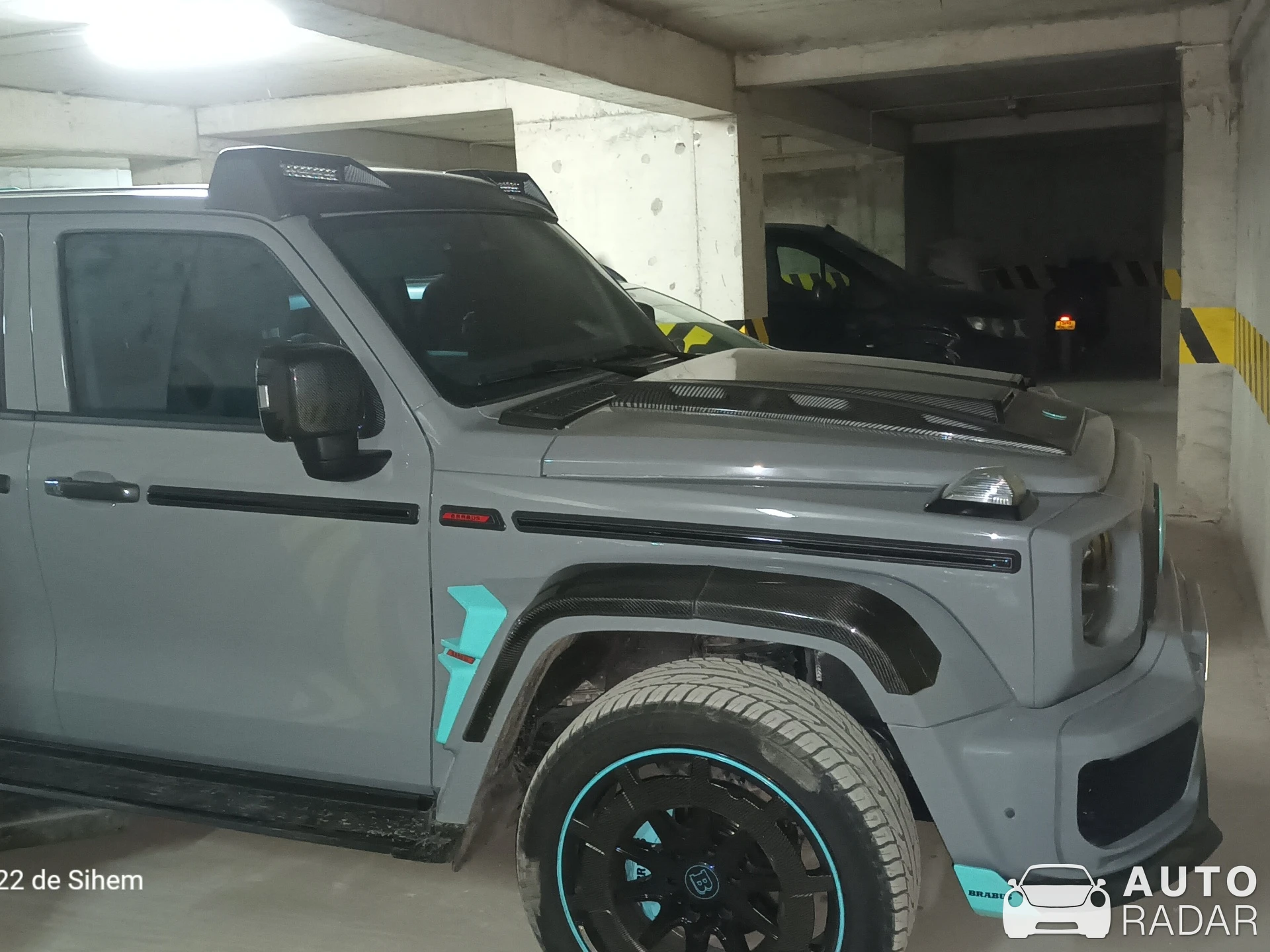Mercedes-AMG Brabus G 900 Rocket W463 2018 spotted in Algiers