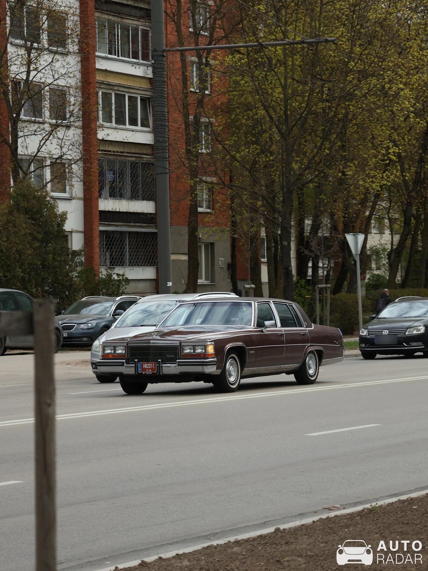 Cadillac Fleetwood Brougham spotted in Kaunas