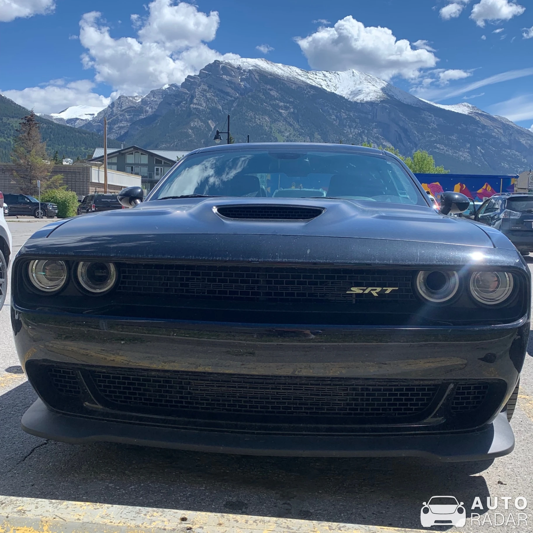 Dodge Challenger SRT spotted in Canmore, Canada