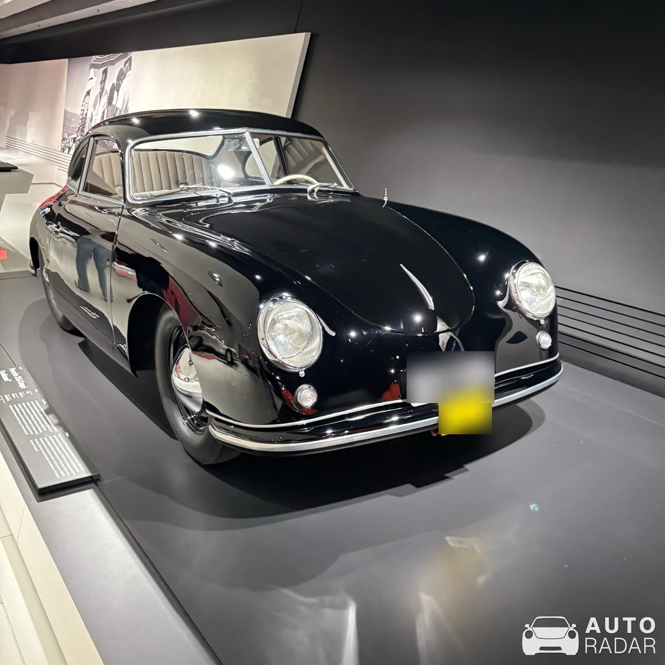 Porsche 356 A Coupé spotted in Stuttgart