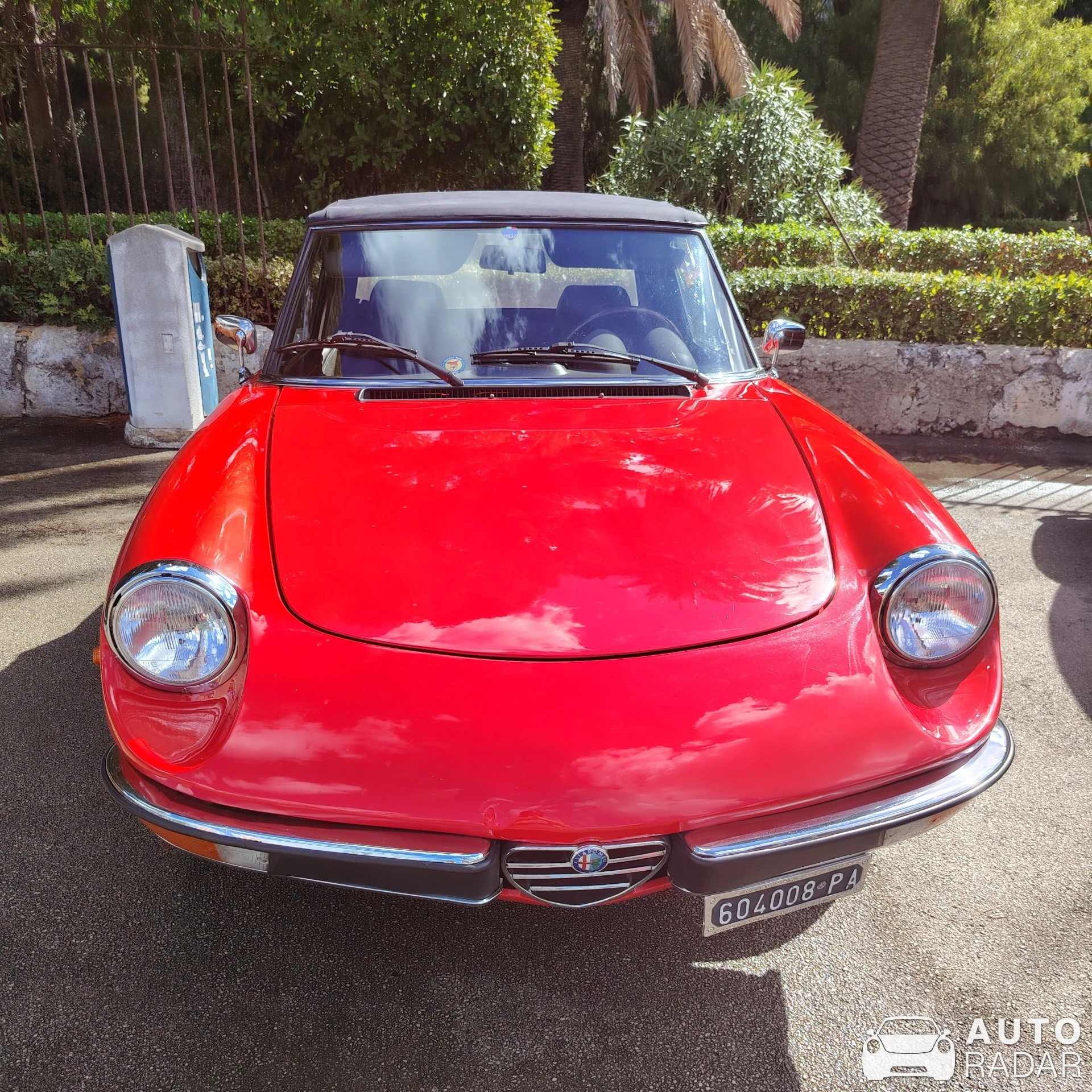 Alfa Romeo Spider Quadrifoglio spotted in Palermo