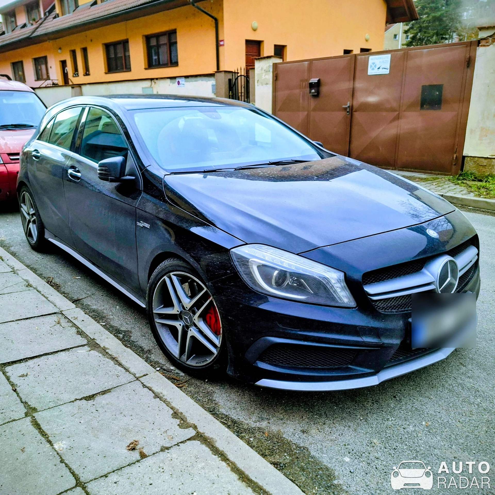Mercedes-Benz W176 A 45 AMG spotted in Mladá Boleslav