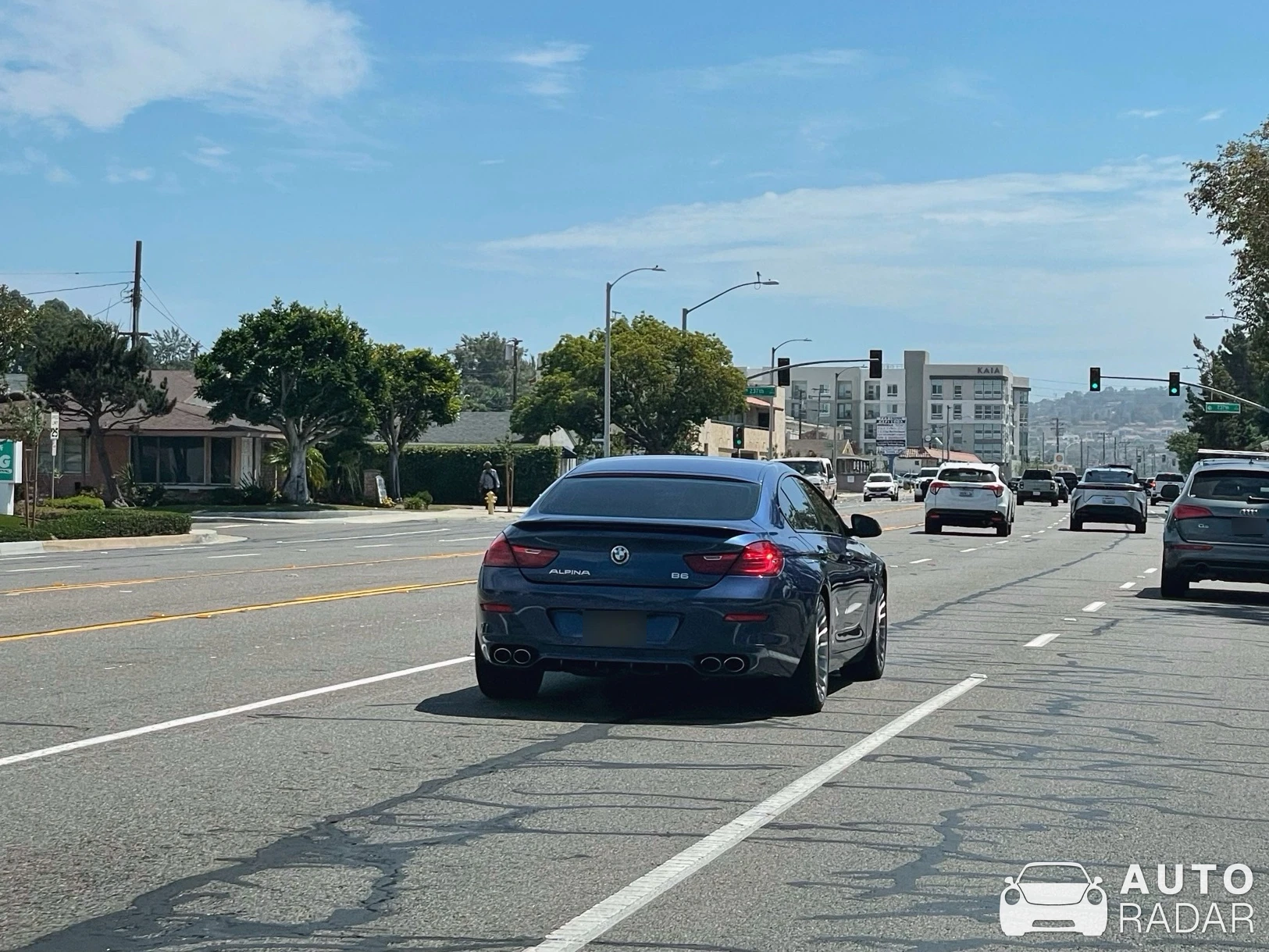 Alpina B6 BiTurbo Gran Coupé spotted in Torrance
